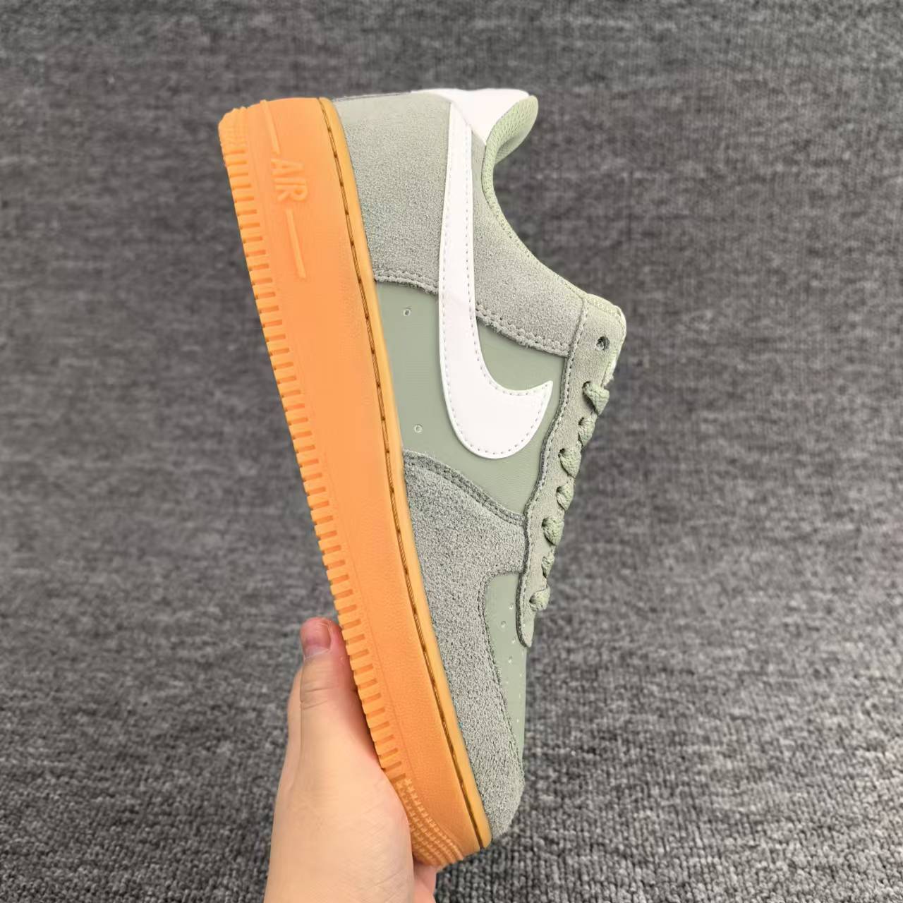 nike air force 1 - Verde Blanco