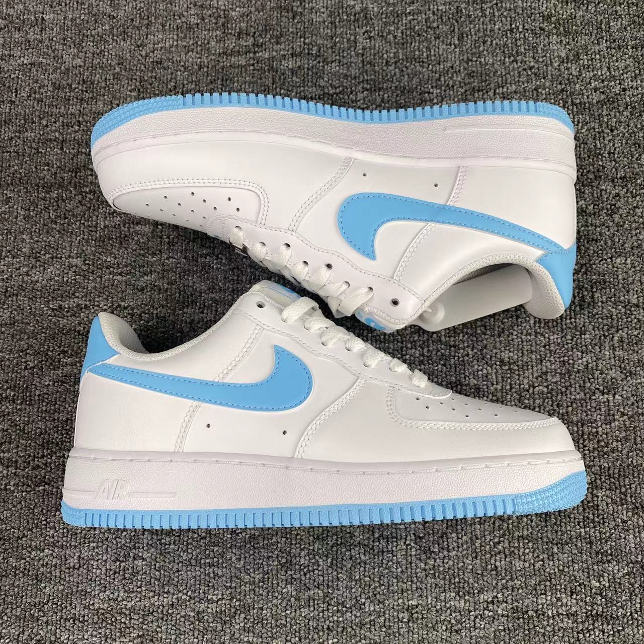 nike air force 1 - Blanco Celeste