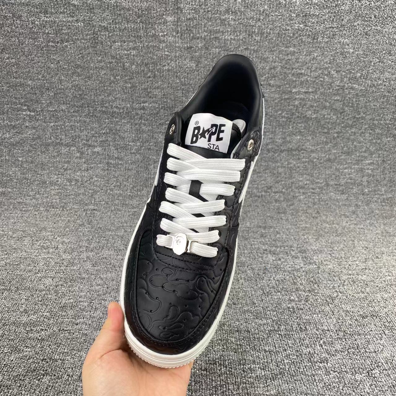 bape sta - Negro Blanco