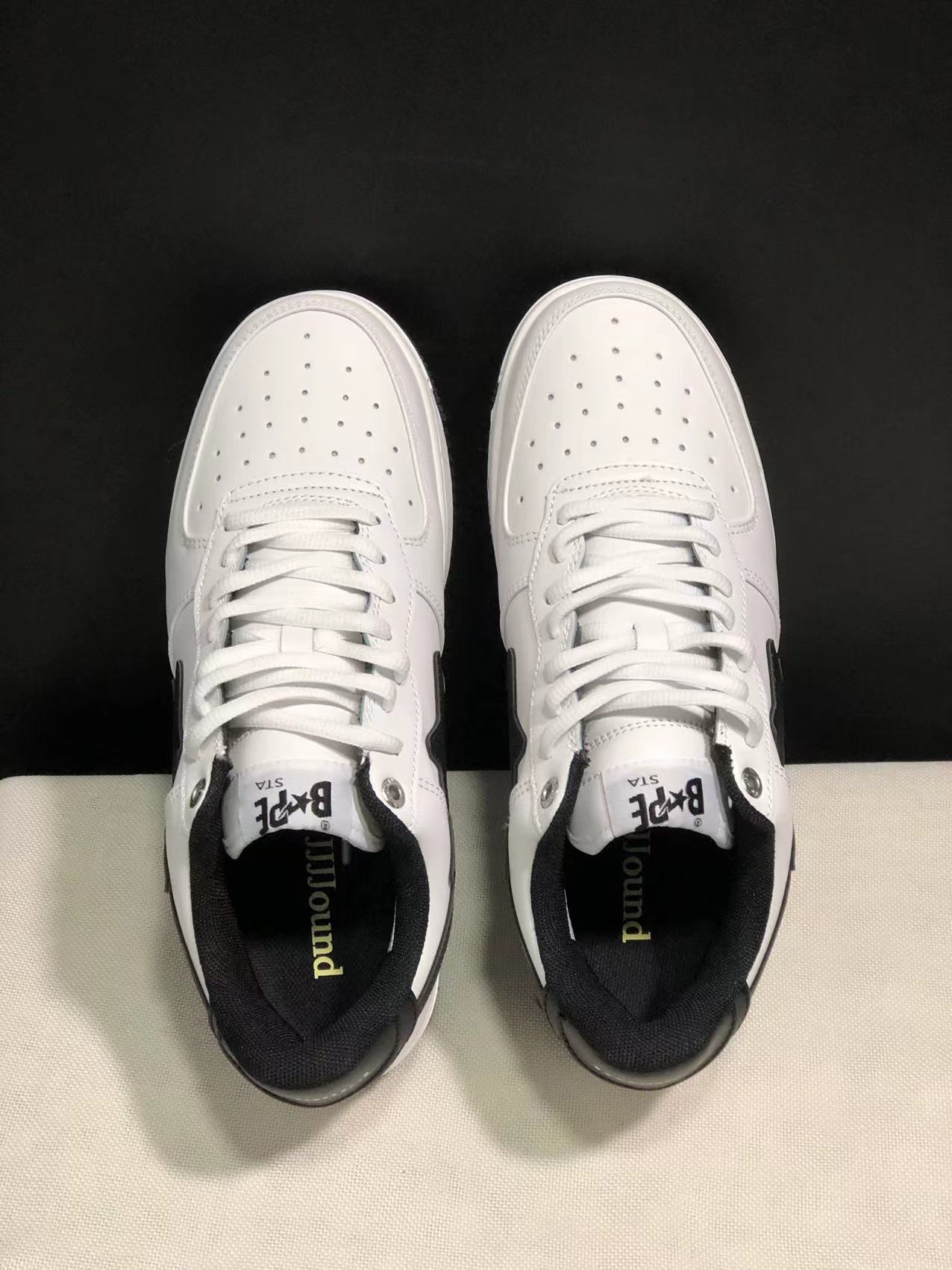 bape sta - Blanco Negro