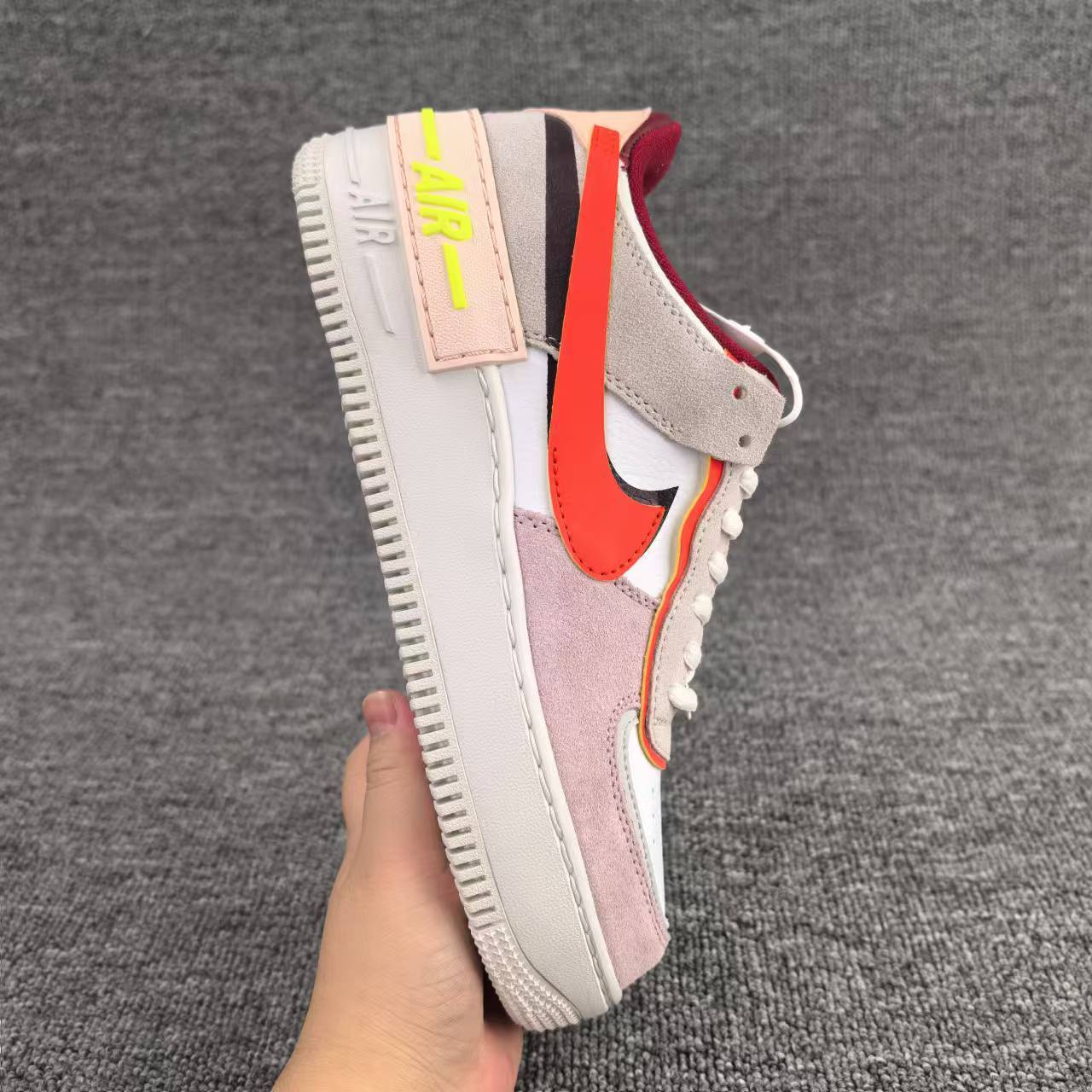 nike air force 1 - Rosado Rojo