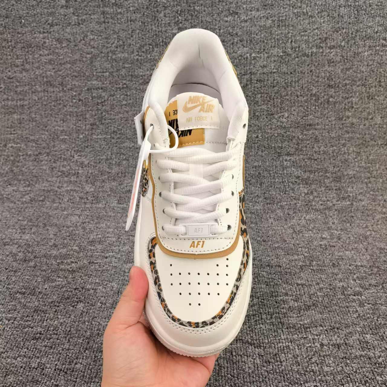 nike air force 1 - Blanco Amarillo
