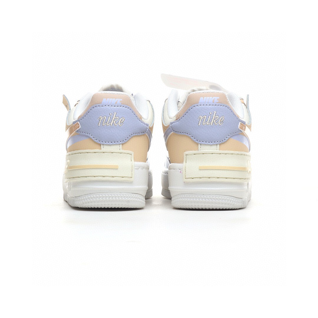 nike air force 1 - Blanco Morado Durazno