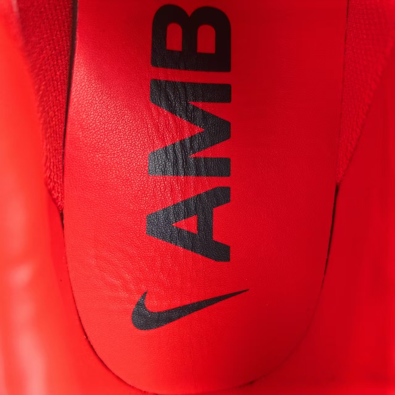 nike air force 1 - Rojo Negro