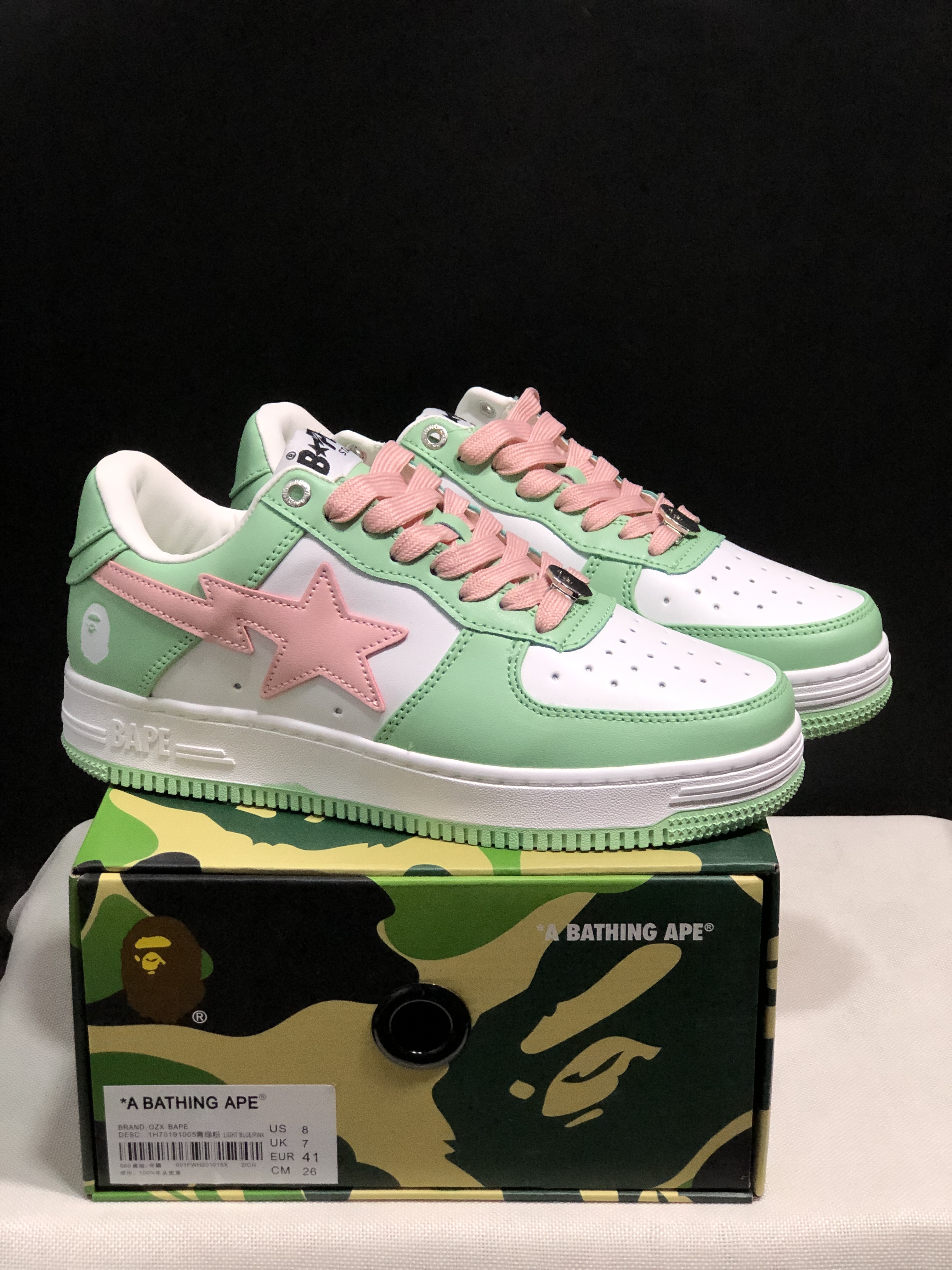 bape sta - Menta Rosado Verde