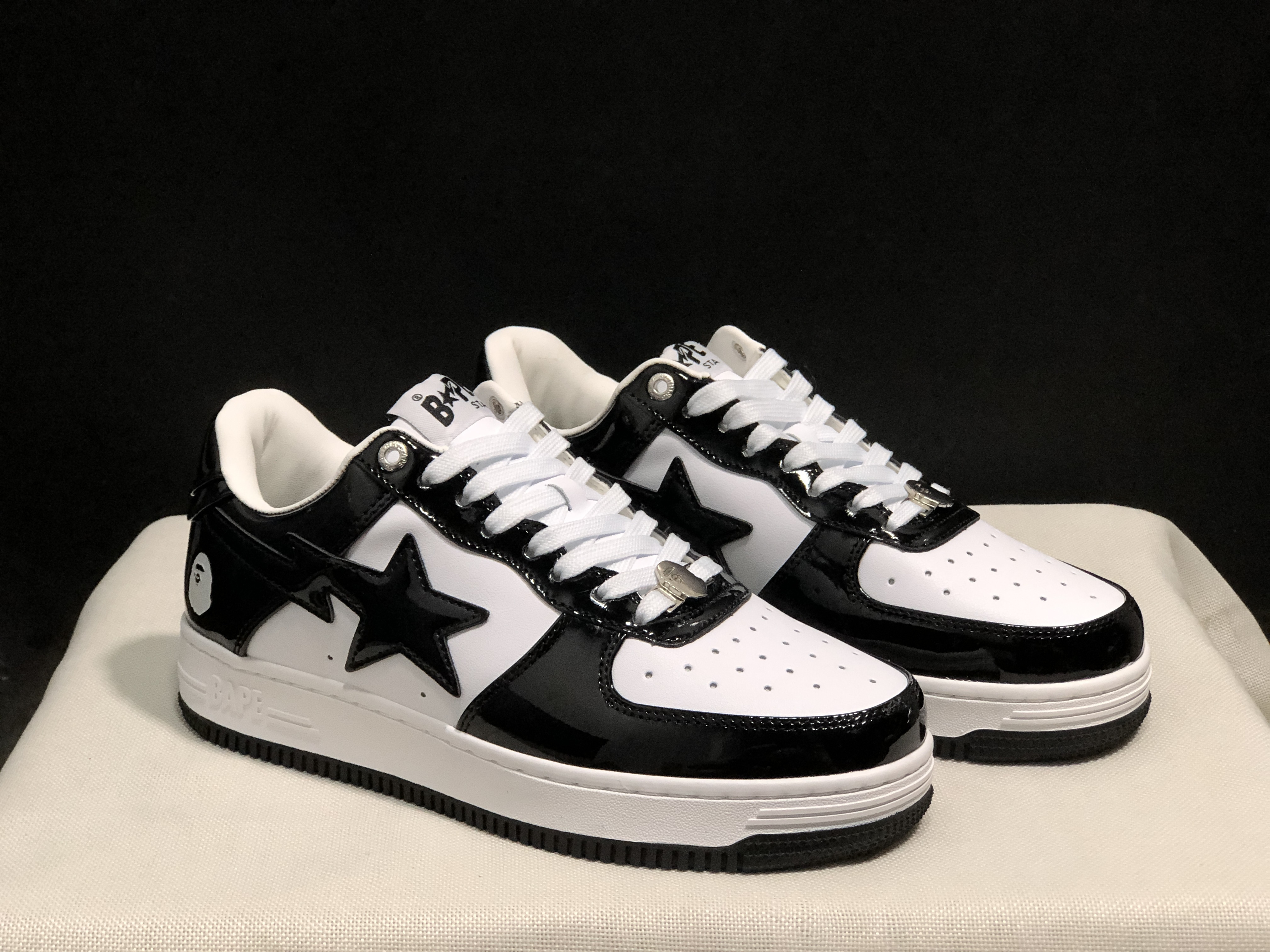 bape sta - Negro Blanco