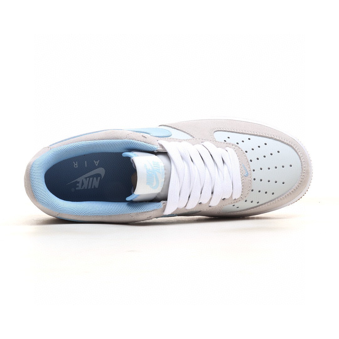 nike air force 1 - Gris Celeste