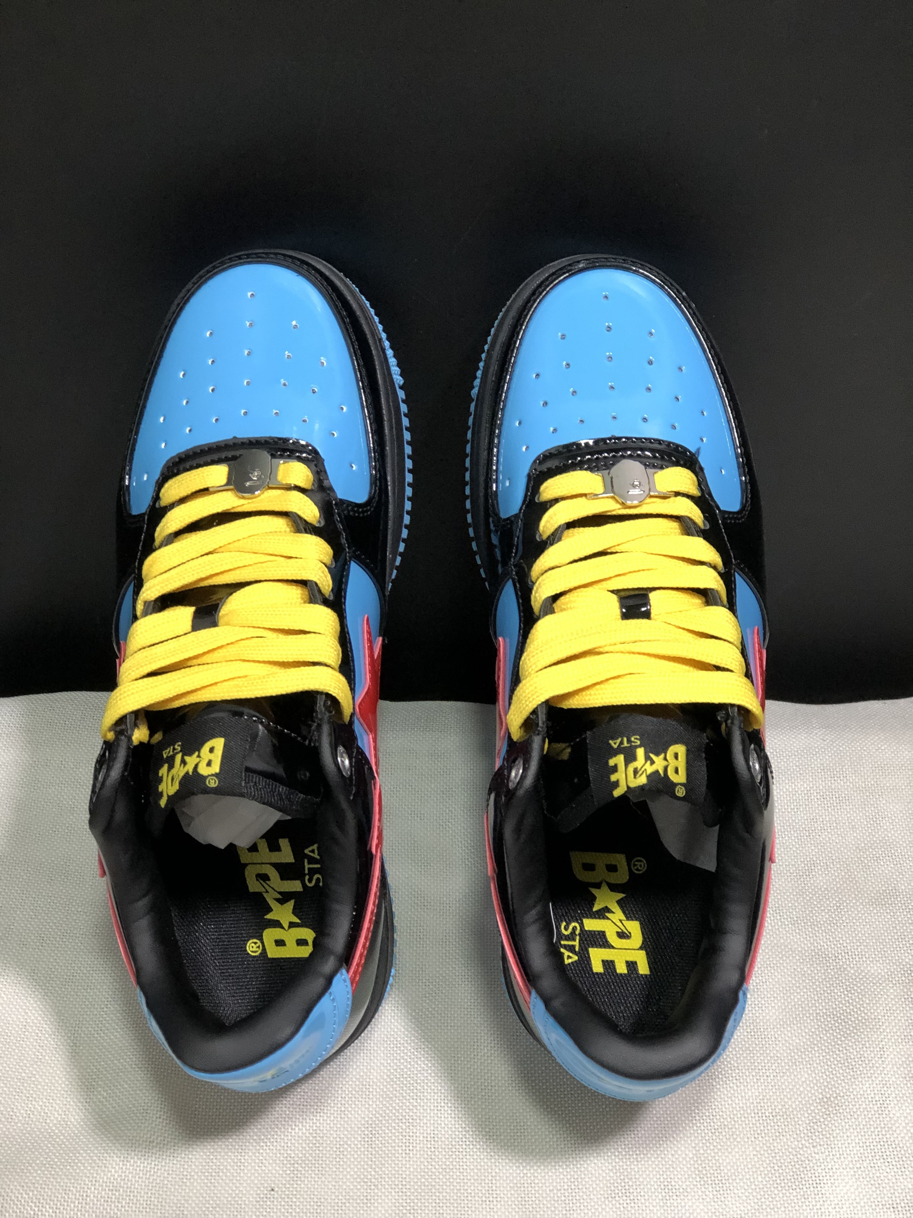 bape sta - Negro Rojo Amarillo