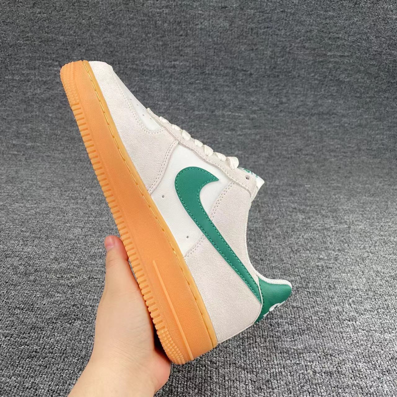 nike air force 1 - Blanco Gris Verde