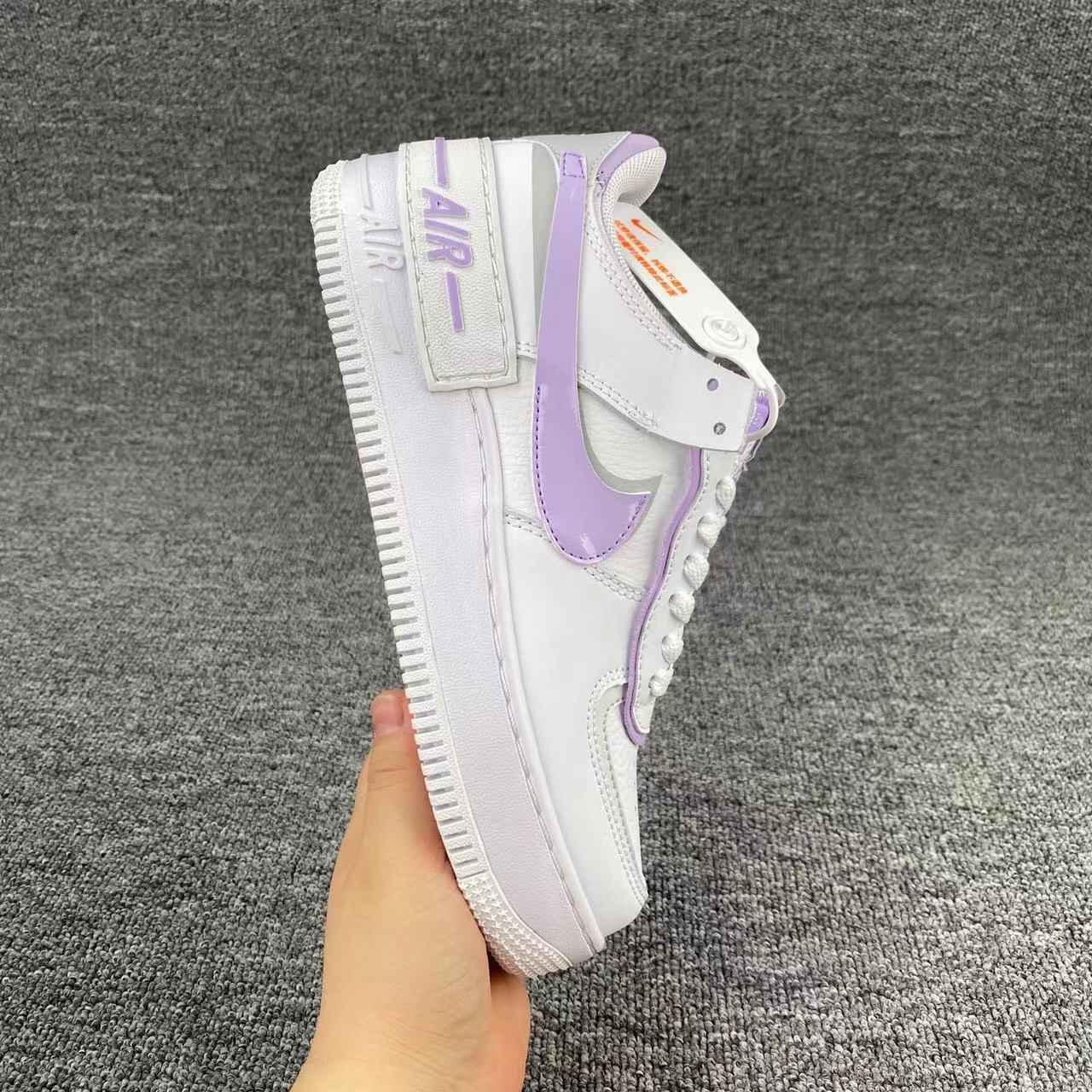 nike air force 1 - Blanco Morado