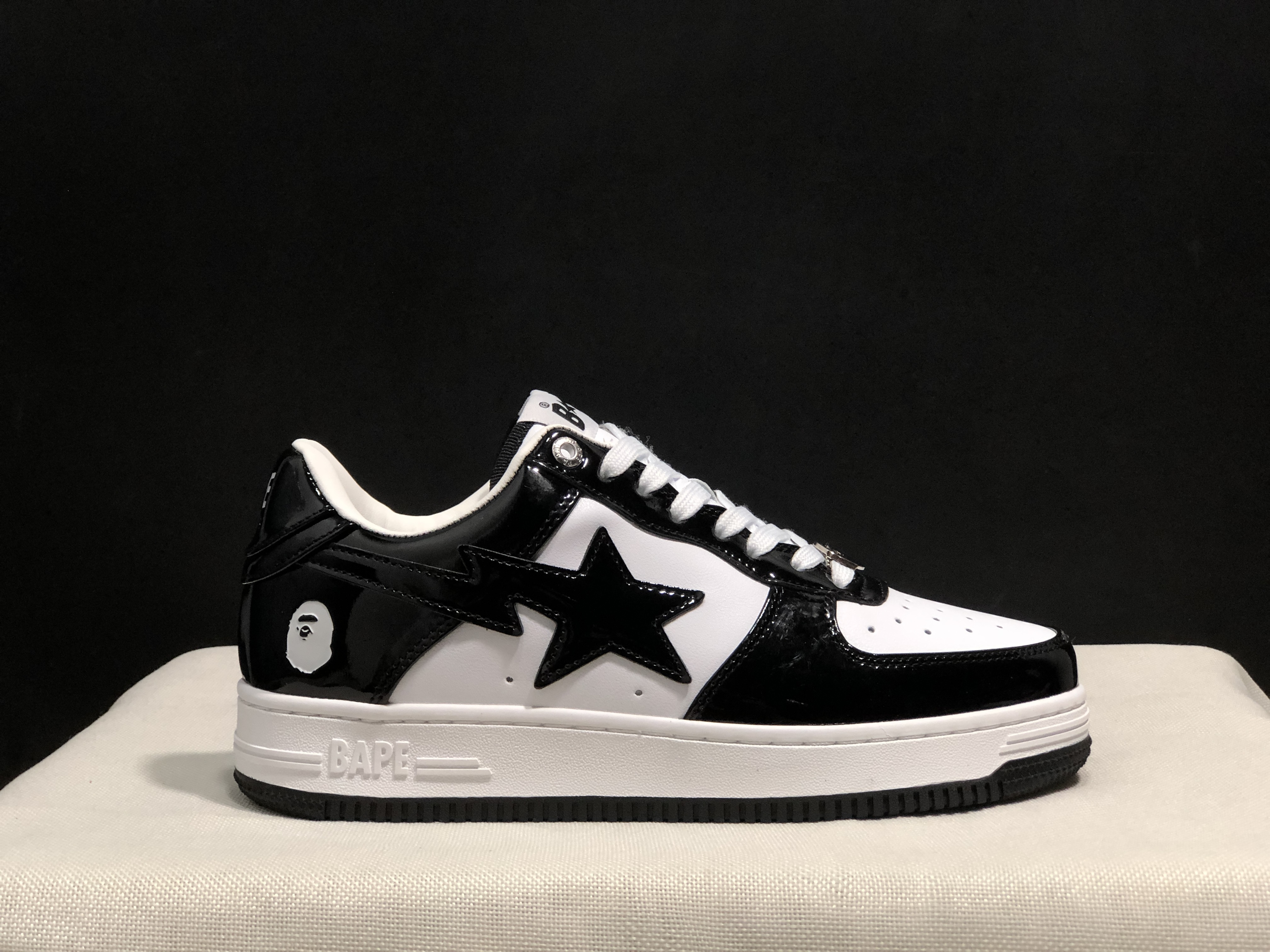 bape sta - Negro Blanco