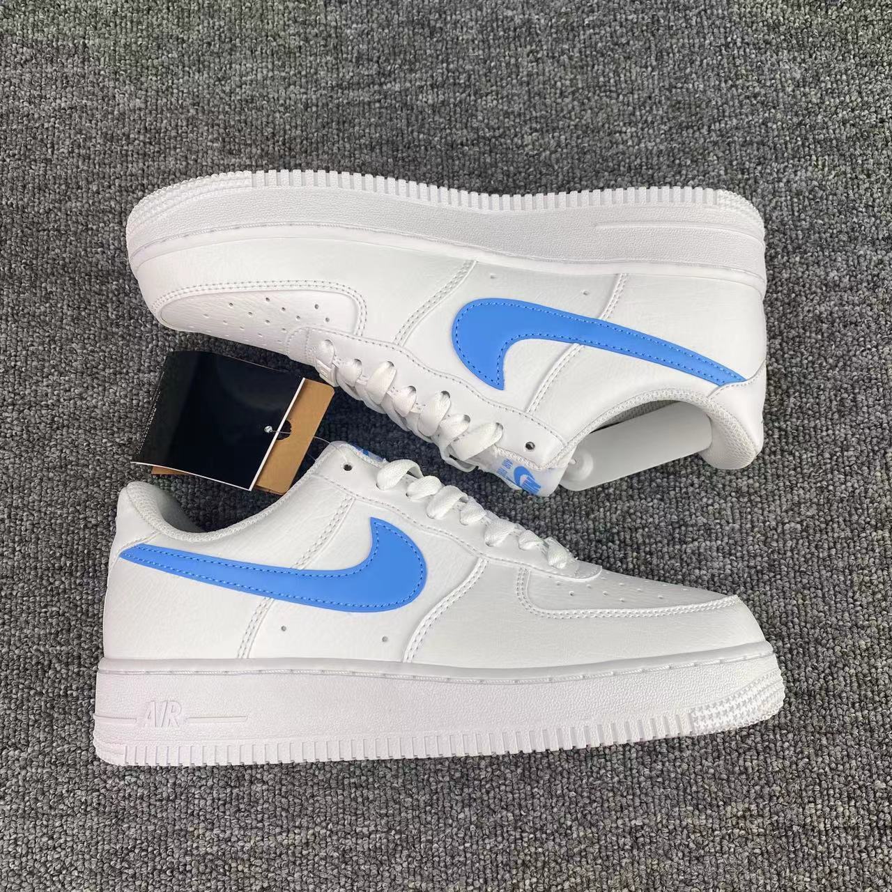 nike air force 1 - Blanco Celeste