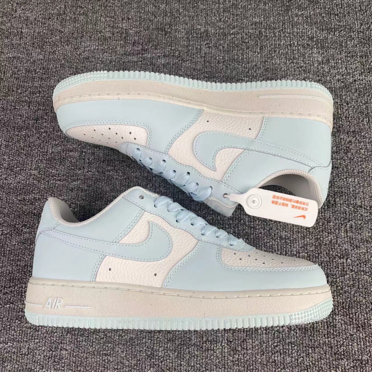 nike air force 1 - Celeste Blanco