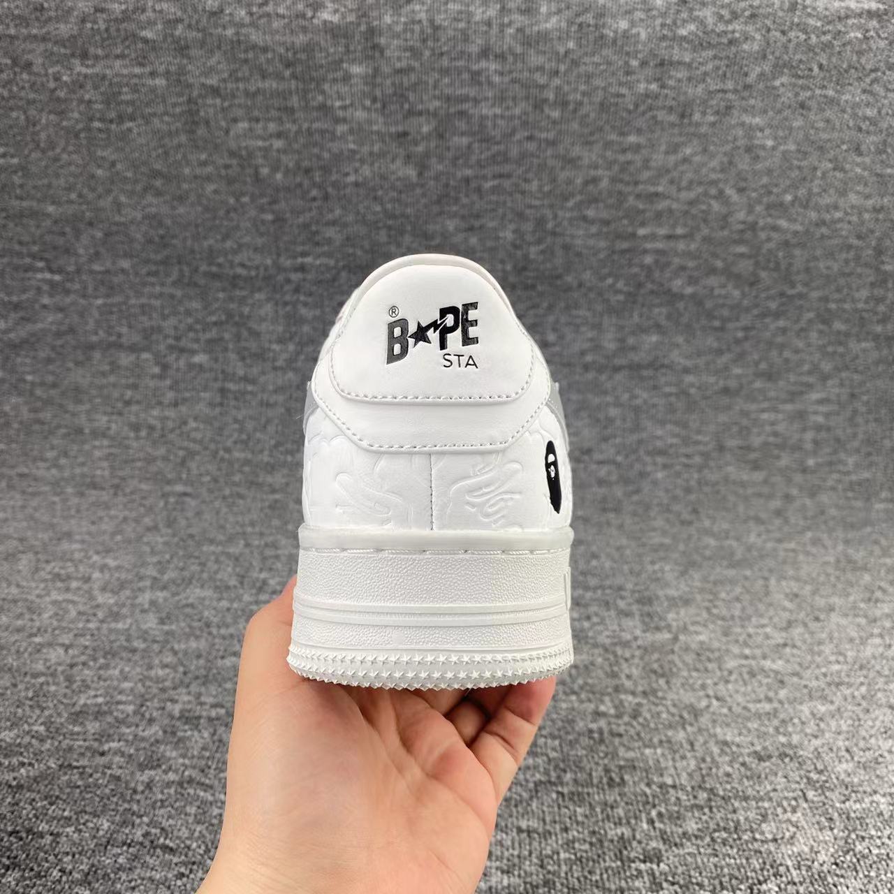bape sta - Blanco Gris