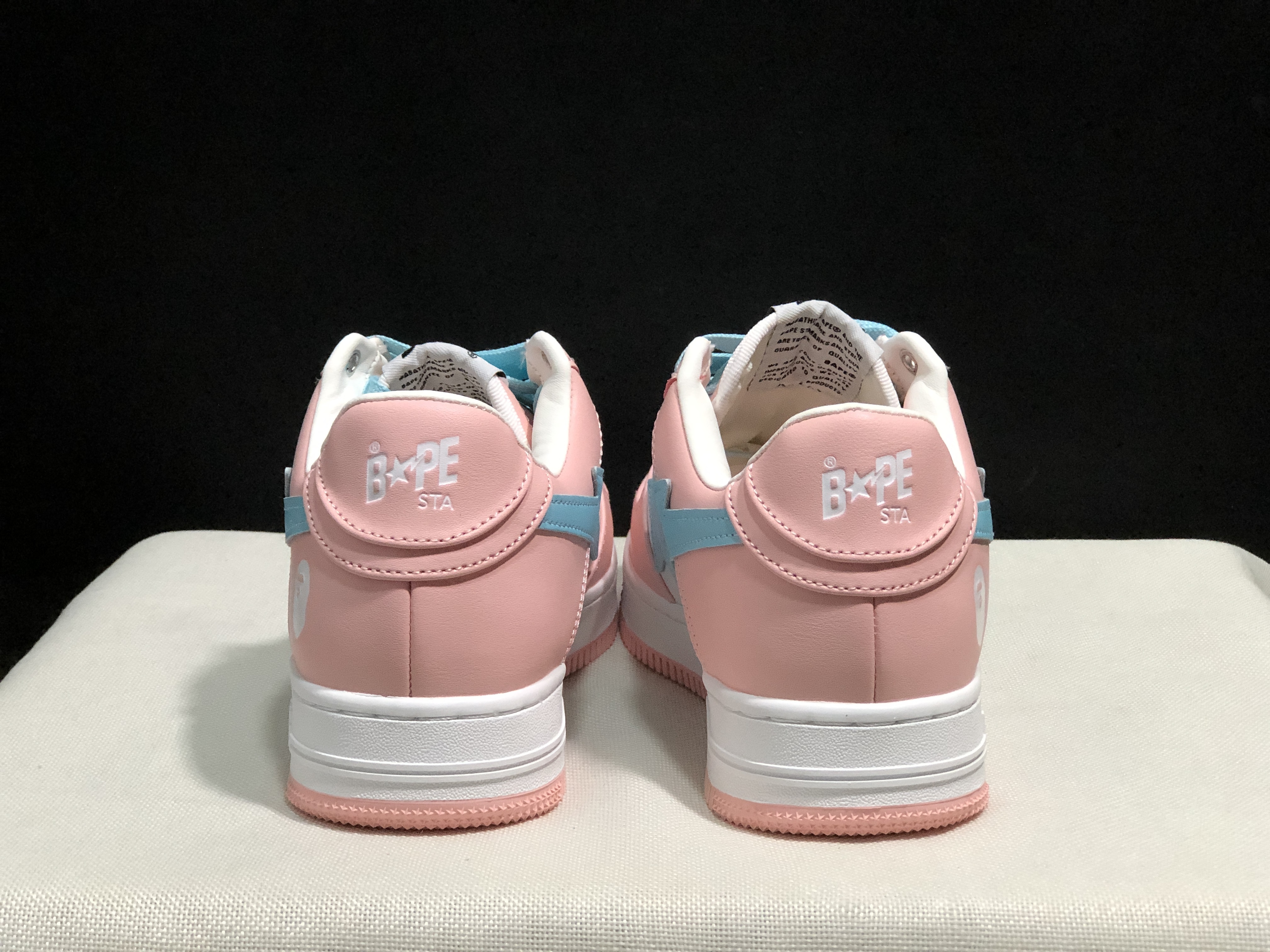 bape sta - Rosado Celeste