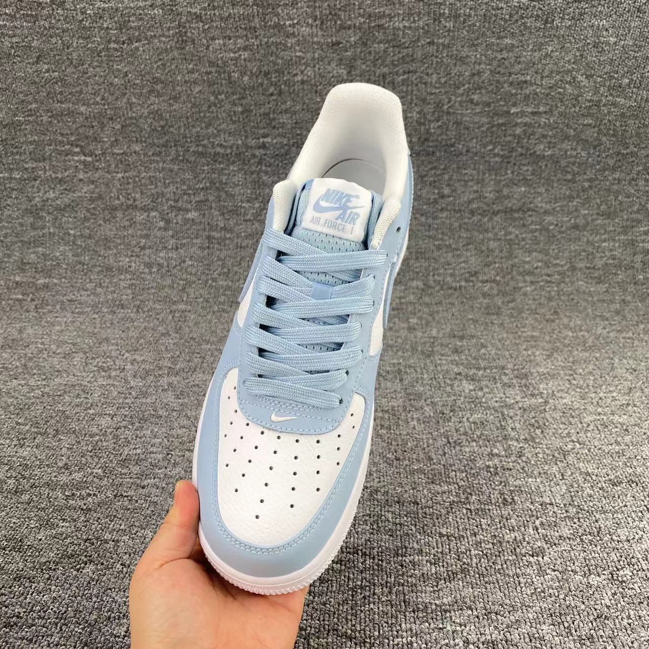 nike air force 1 - Celeste Blanco