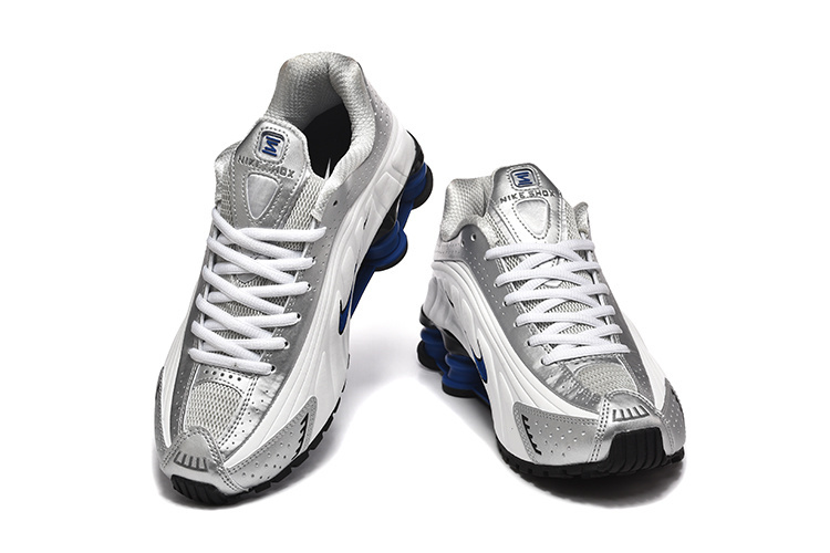 nike shox - Blanco Azul