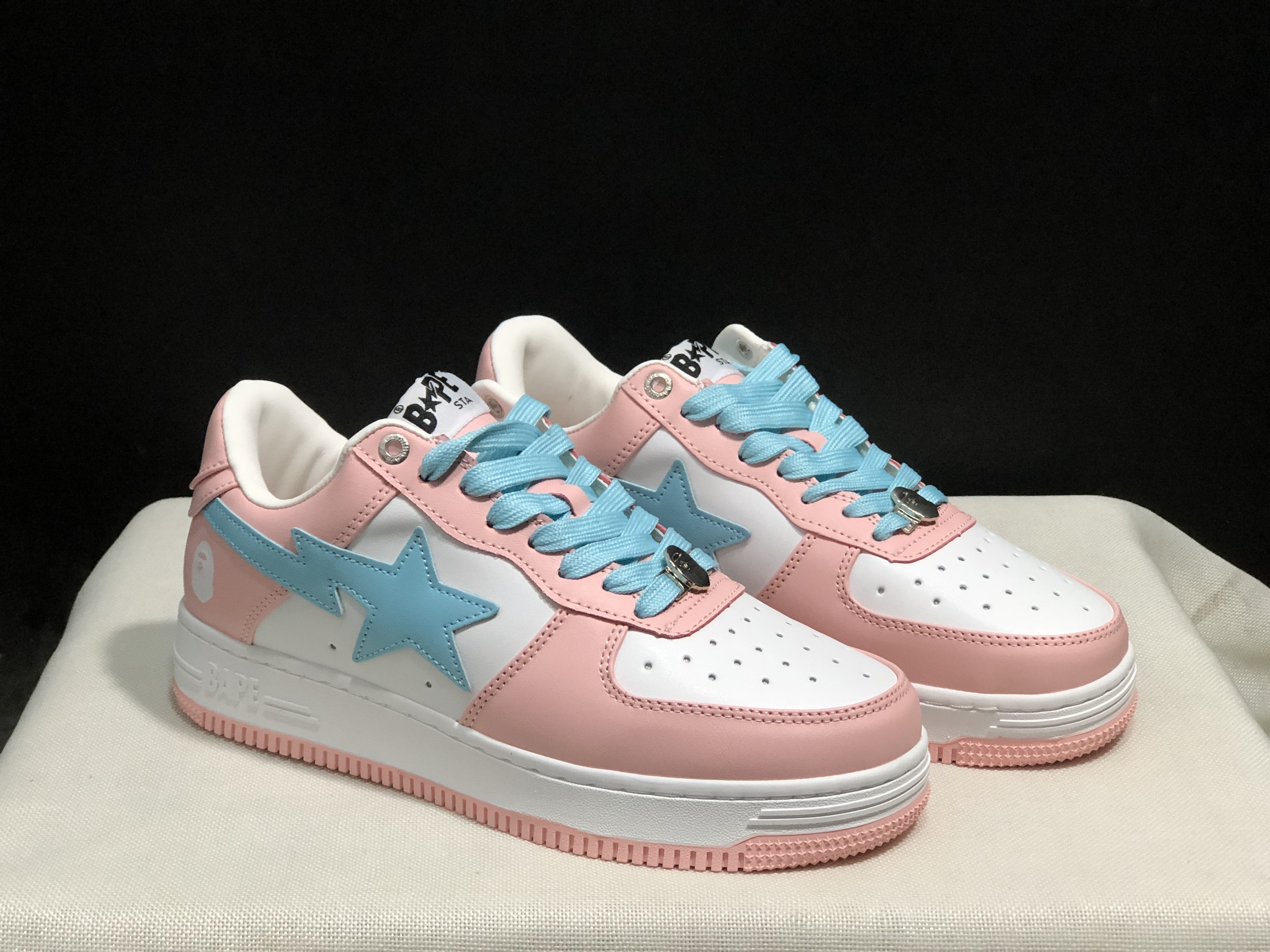 bape sta - Rosado Celeste