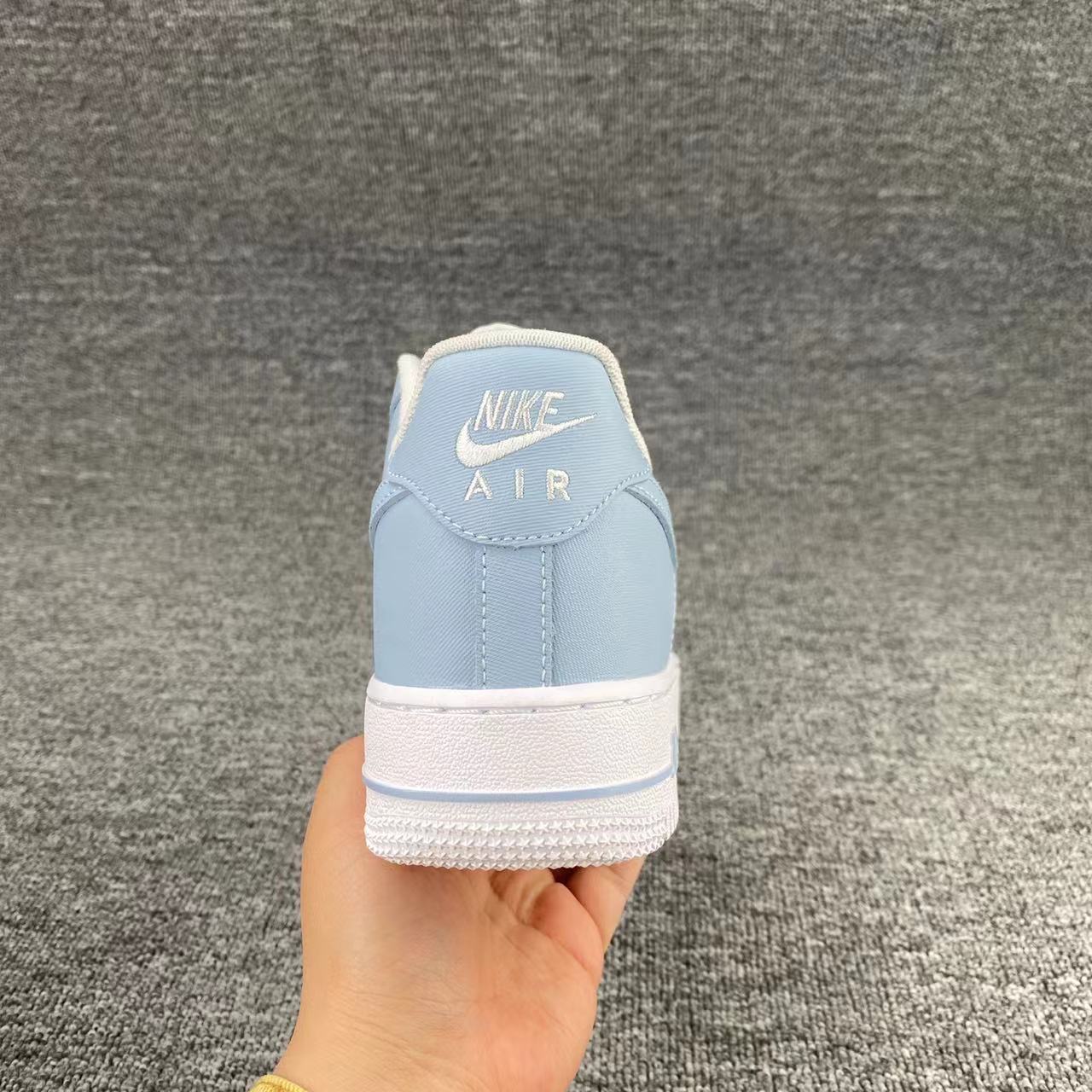 nike air force 1 - Celeste Blanco