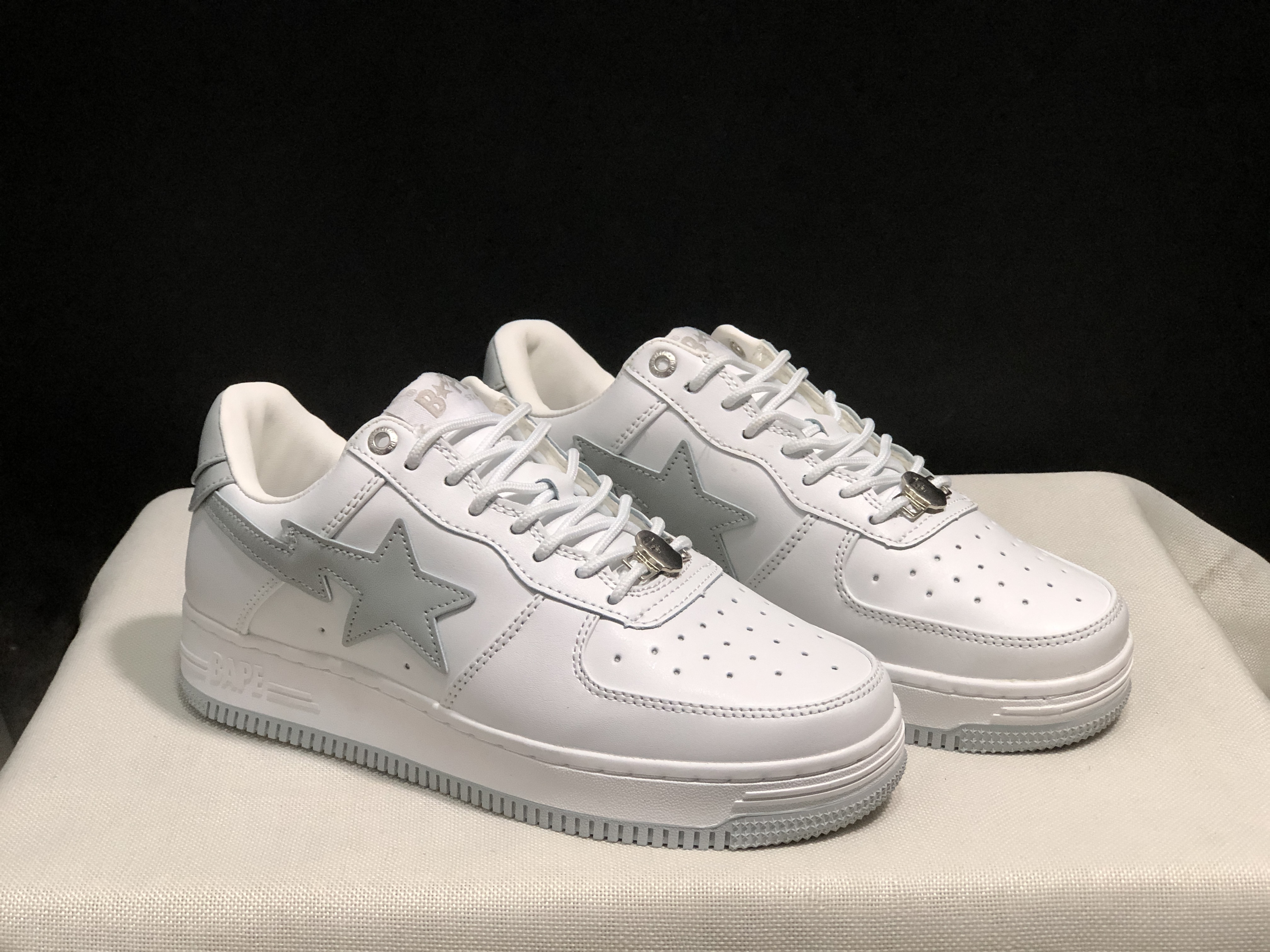 bape sta - Blanco Gris