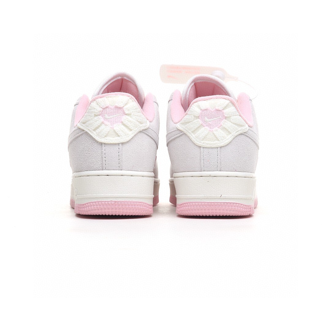 nike air force 1 - Gris Rosado