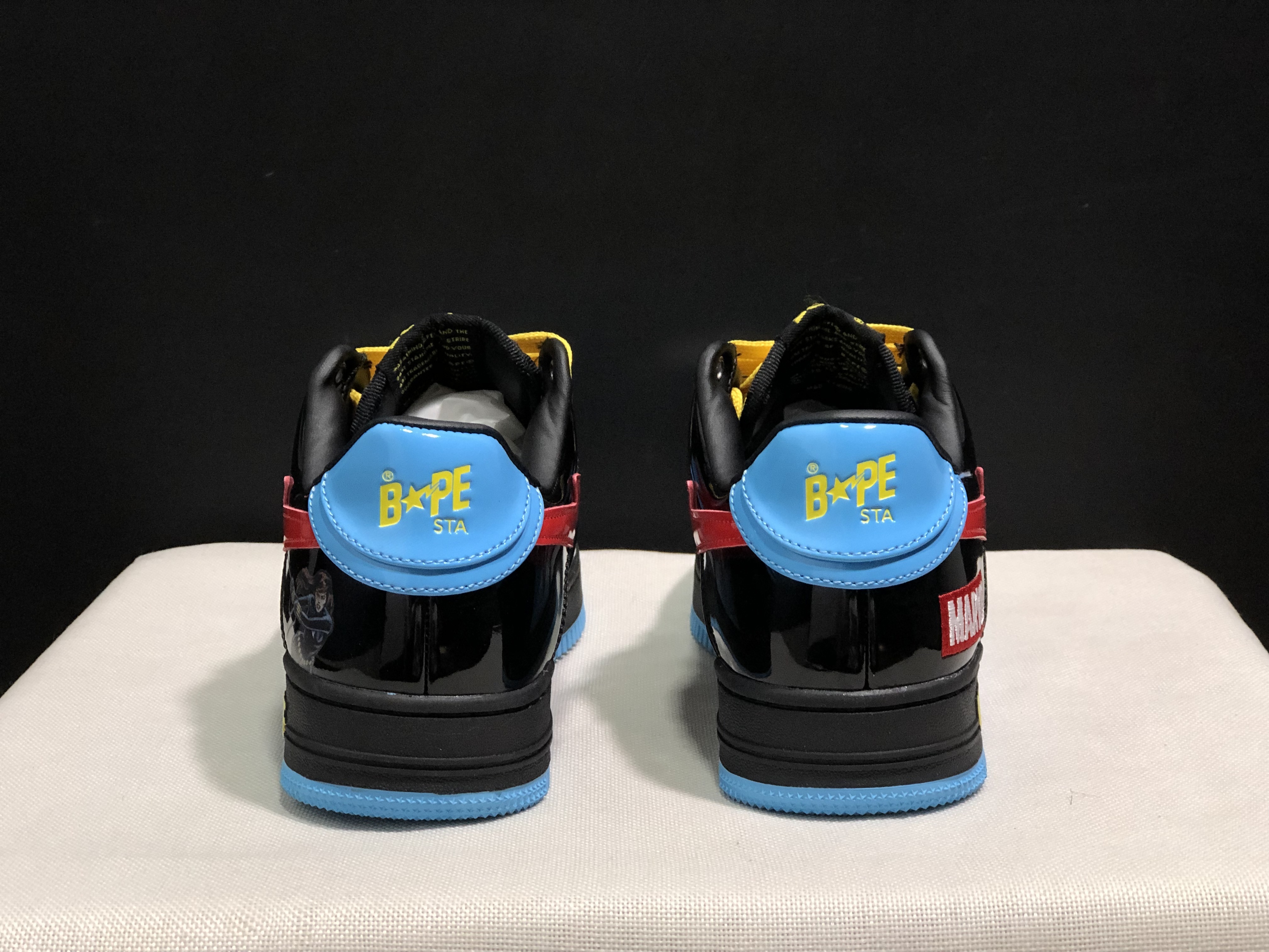 bape sta - Negro Rojo Amarillo