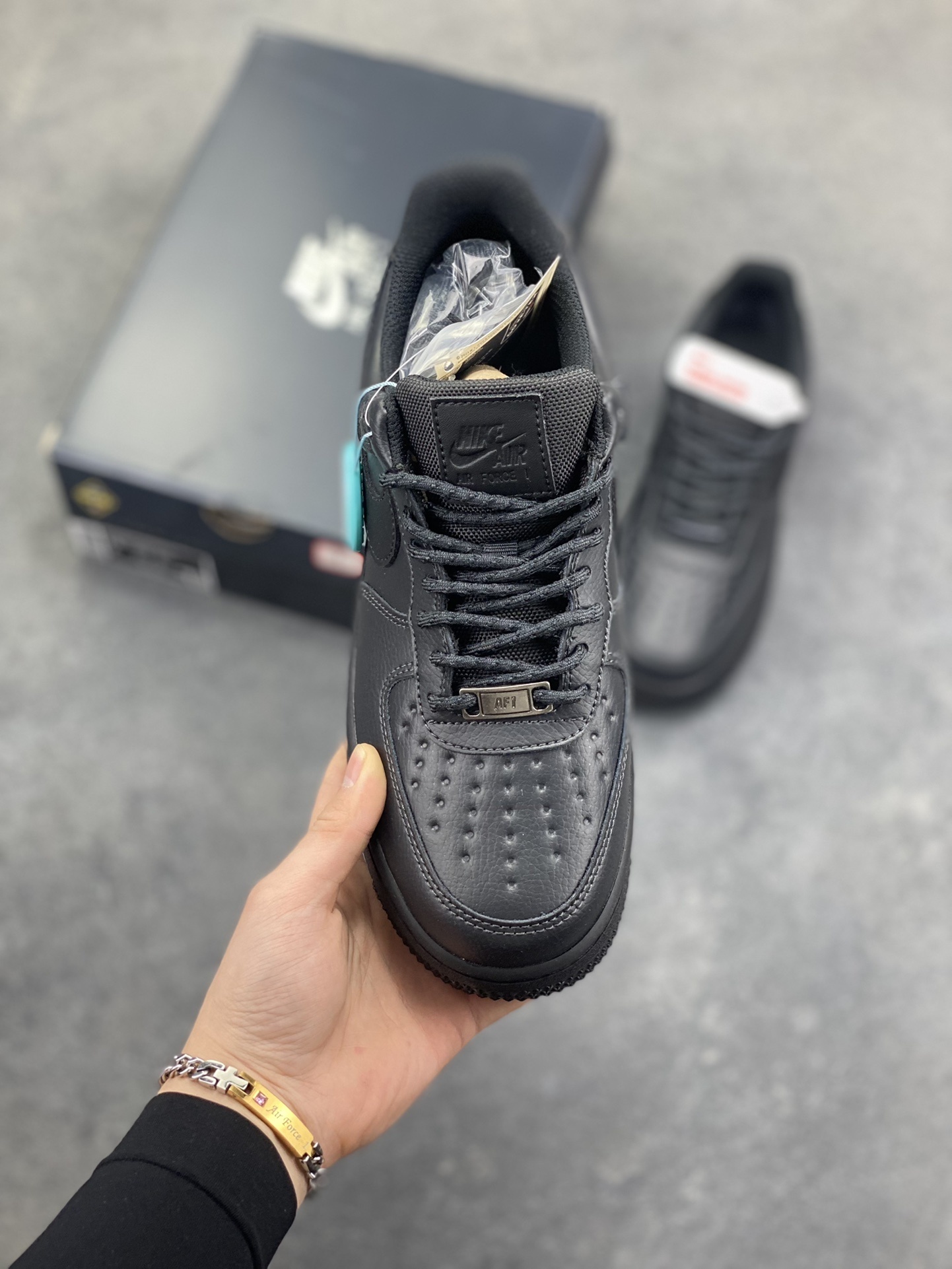 nike air force 1 - Negro