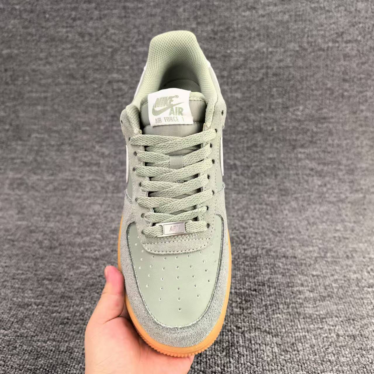 nike air force 1 - Verde Blanco