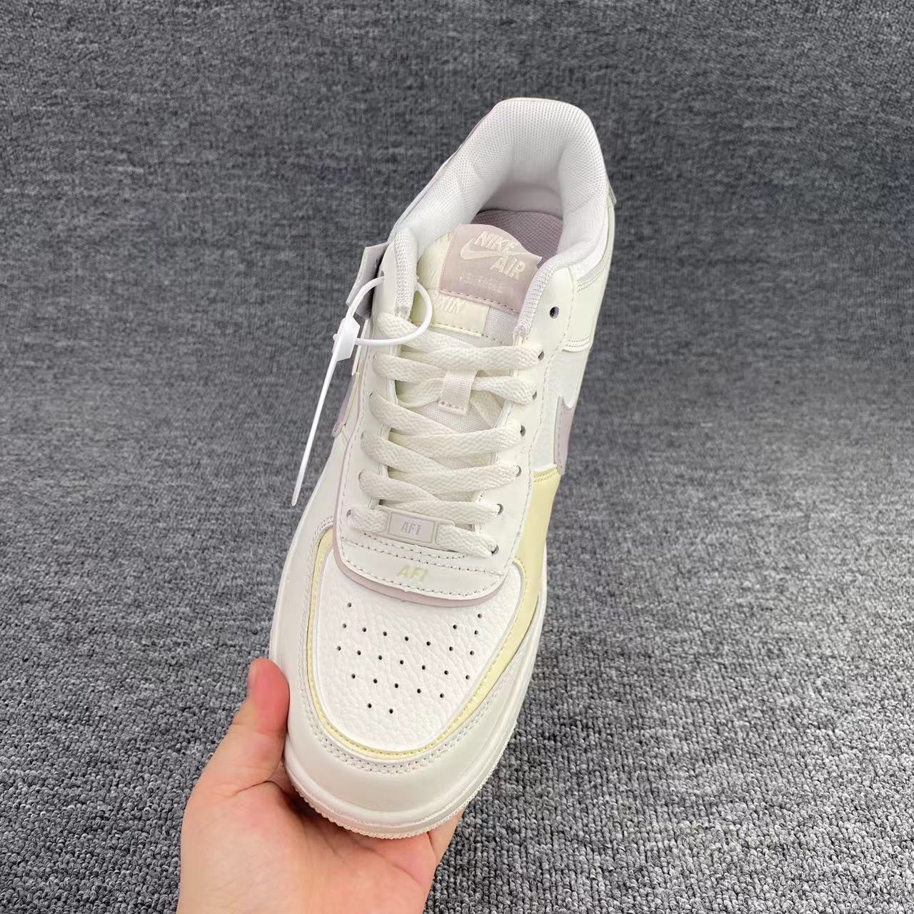 nike air force 1 - Blanco Morado