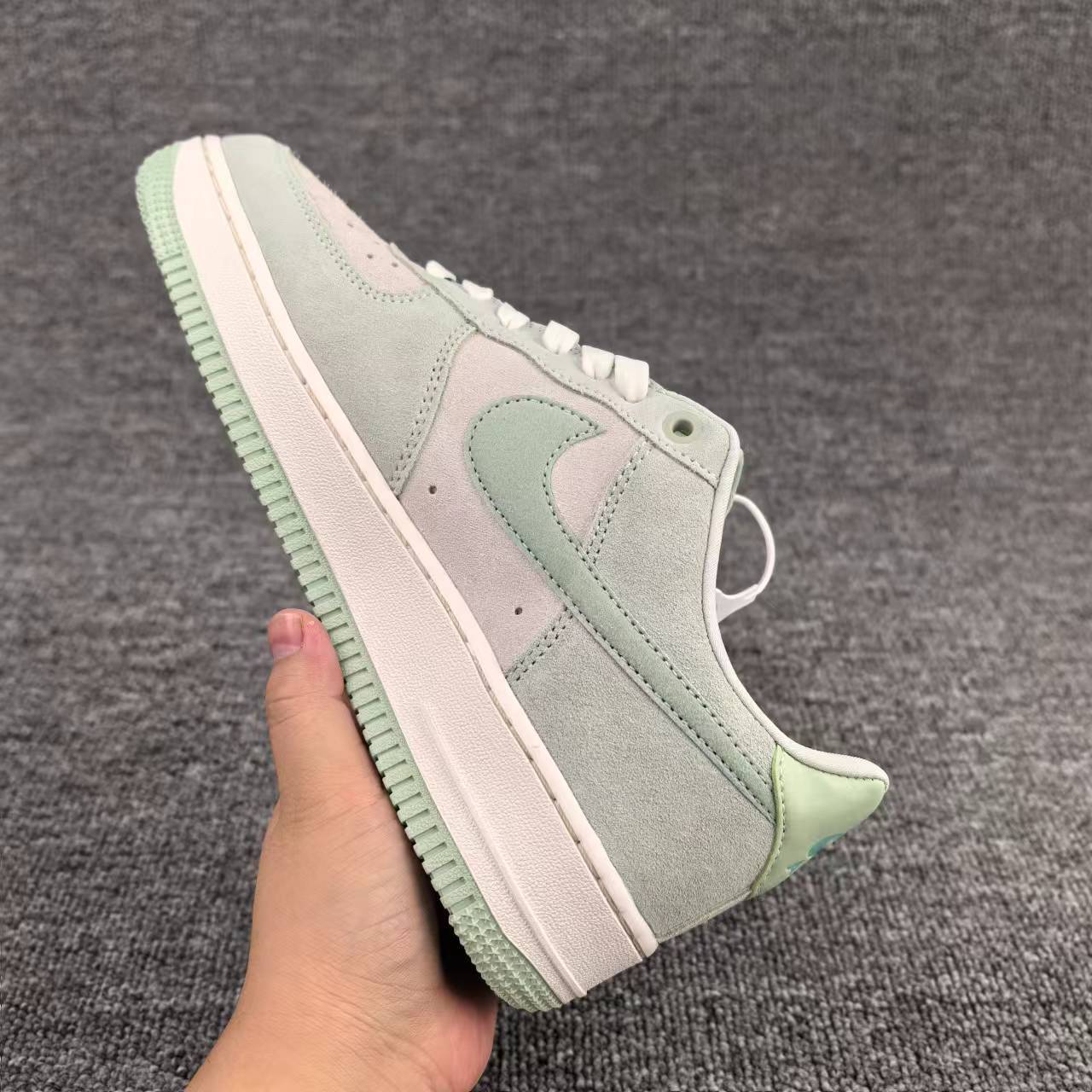 nike air force 1 - Menta Verde