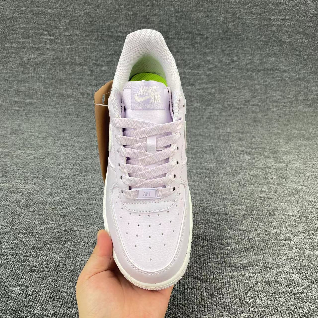 nike air force 1 - Morado Blanco