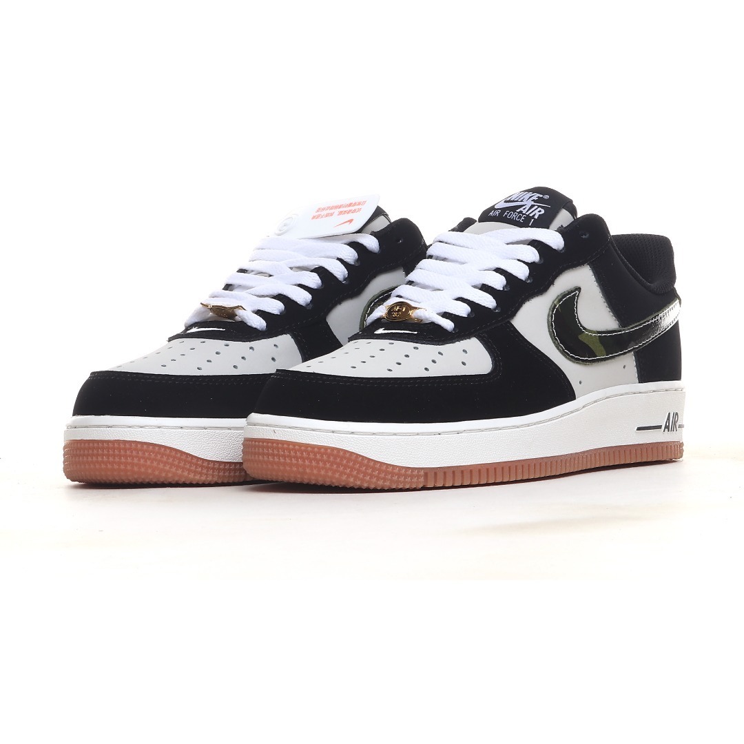 nike air force 1 - Negro Blanco