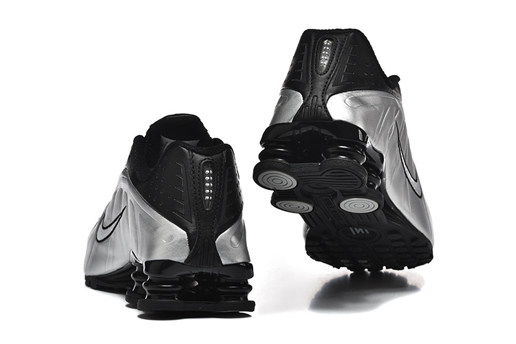 nike shox - Gris Negro