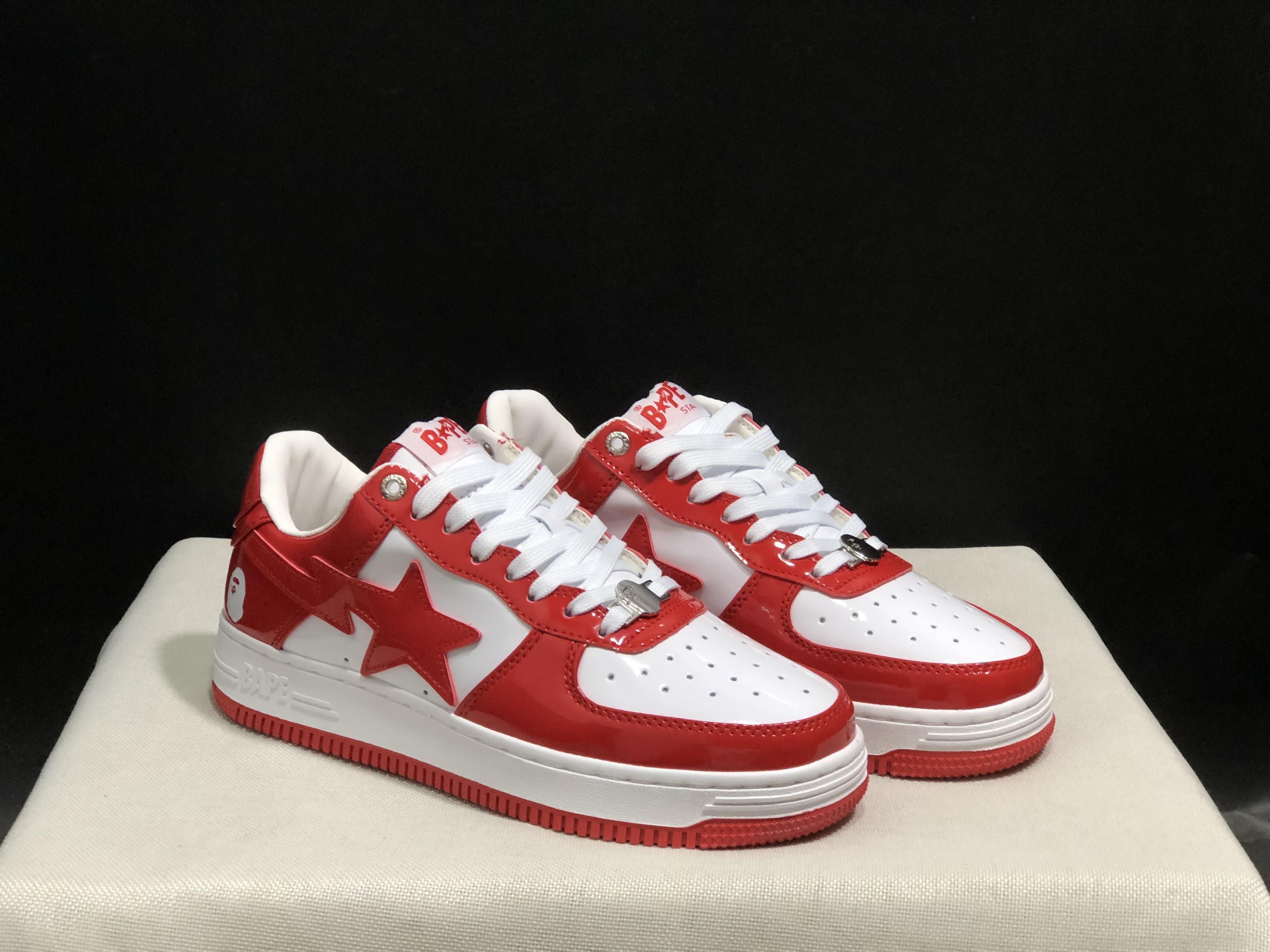 bape sta - Rojo Blanco