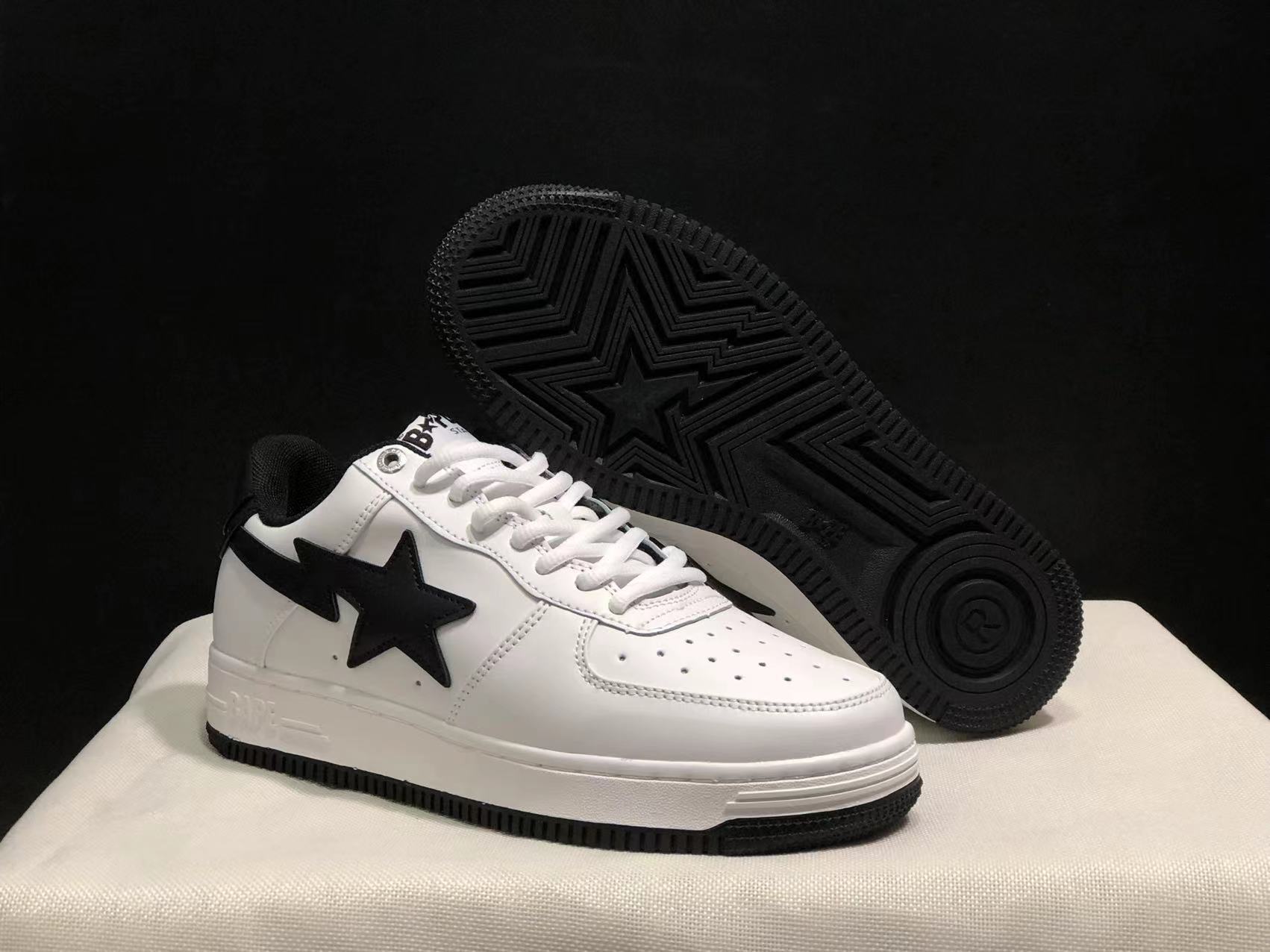 bape sta - Blanco Negro