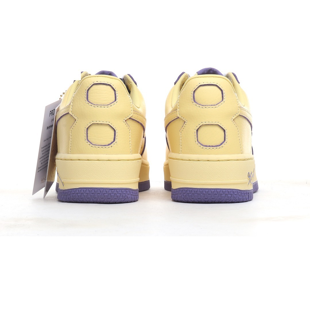 nike air force 1 - Amarillo Morado