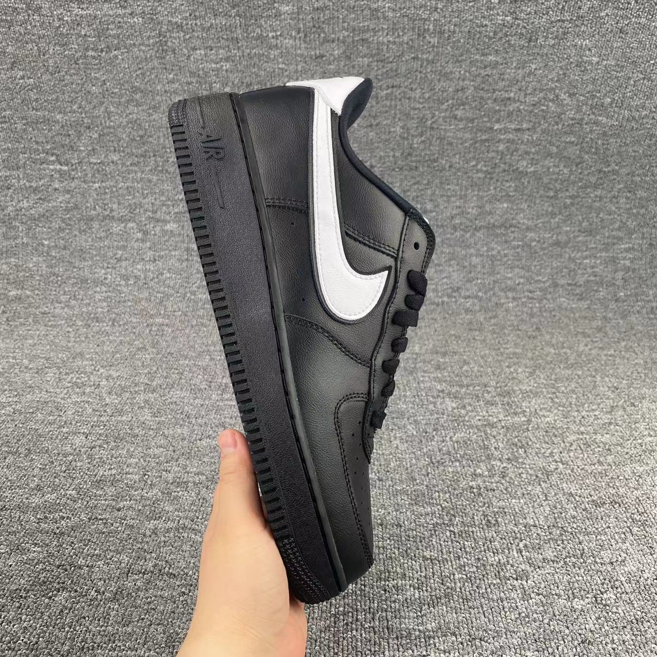 nike air force 1 - Negro Blanco