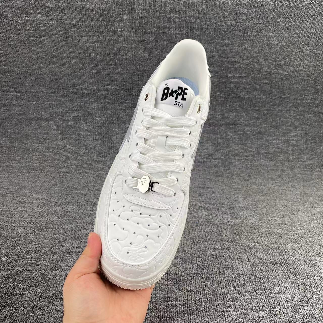bape sta - Blanco Gris