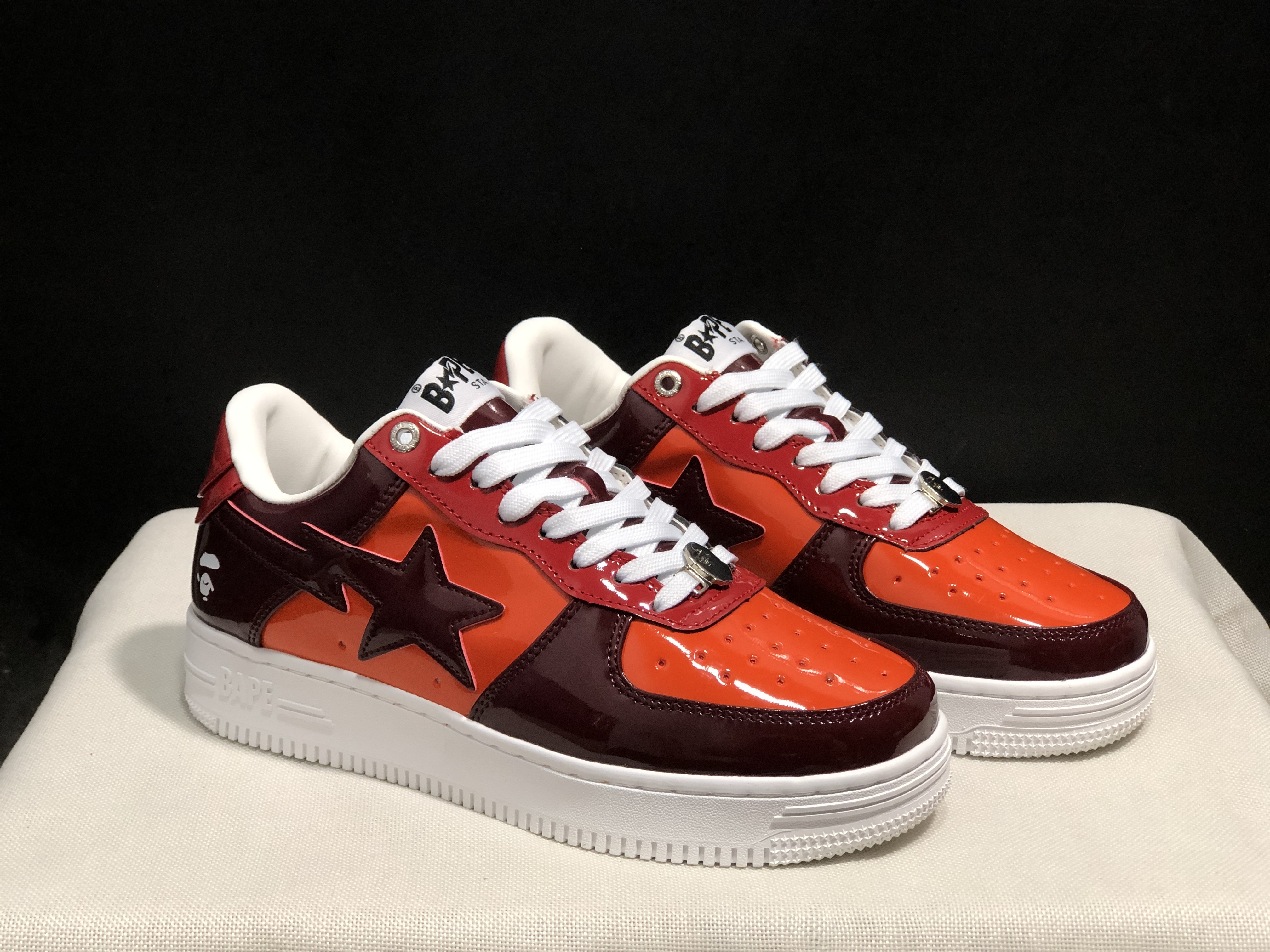 bape sta - Burdeo Rojo
