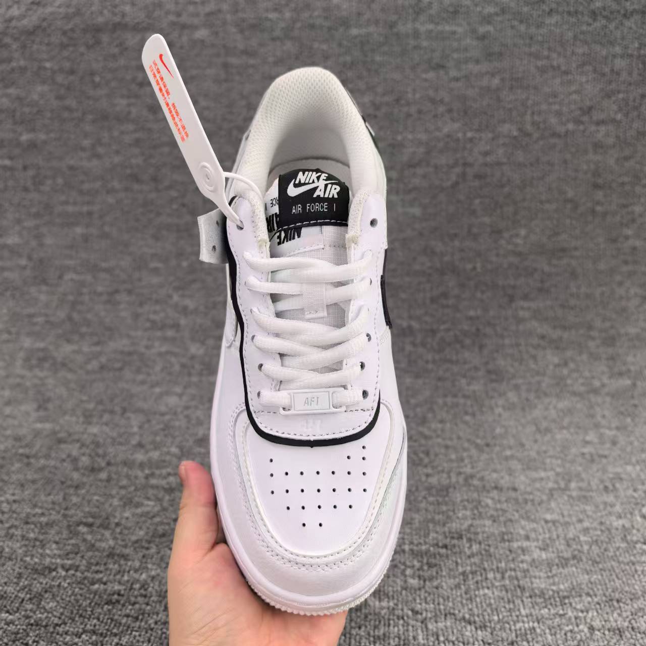 nike air force 1 - Blanco Negro