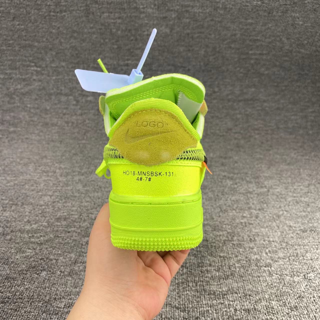 nike air force 1 - Fluor Negro