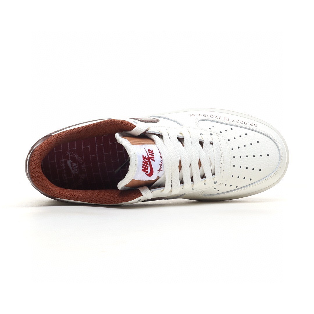 nike air force 1 - Blanco Cafe