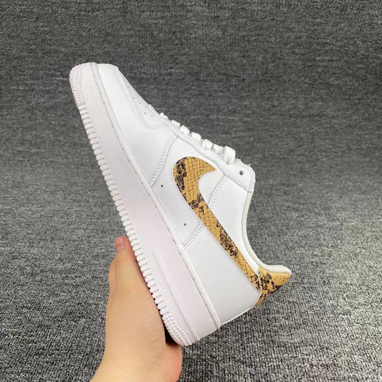 nike air force 1 - Blanco Amarillo