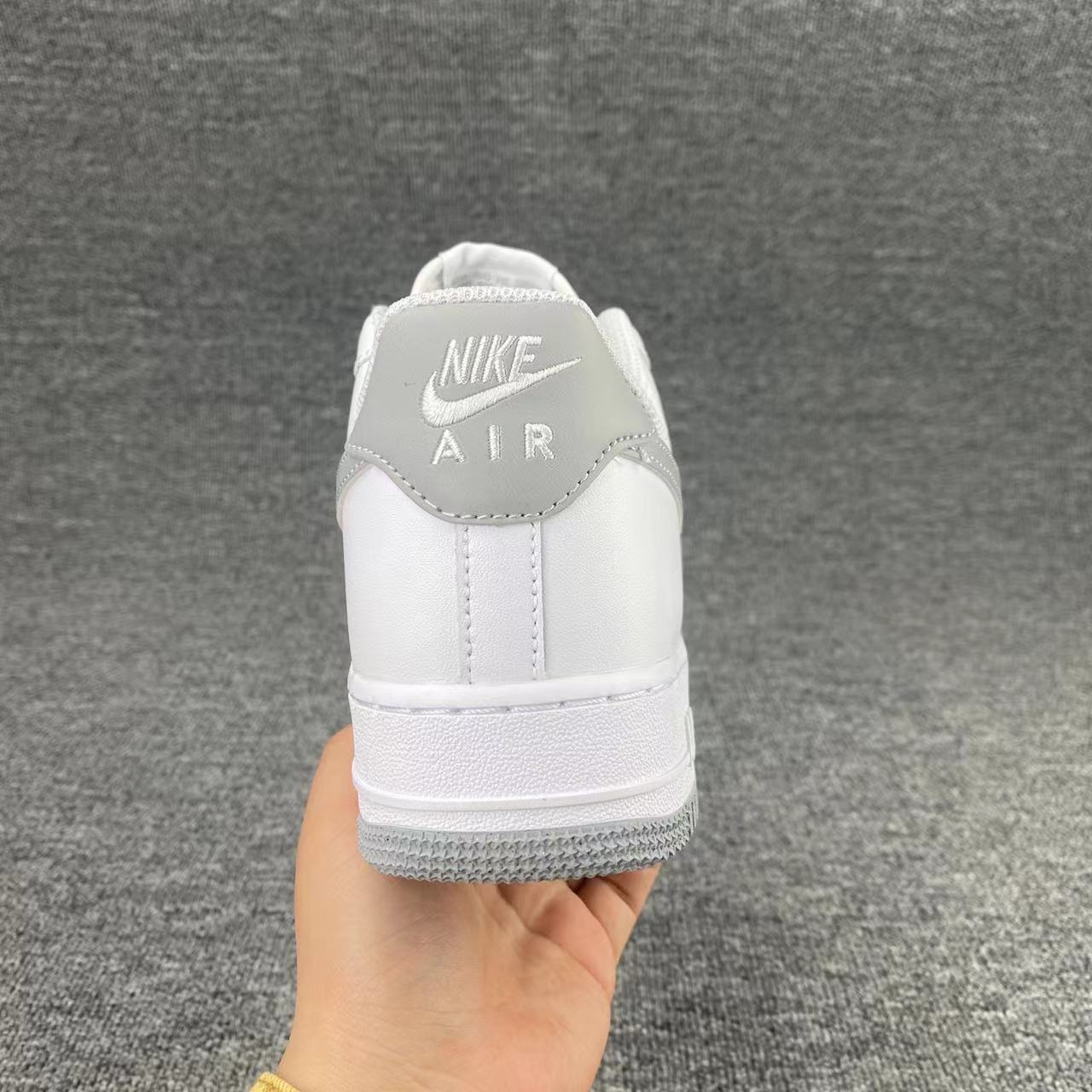 nike air force 1 - Blanco Gris