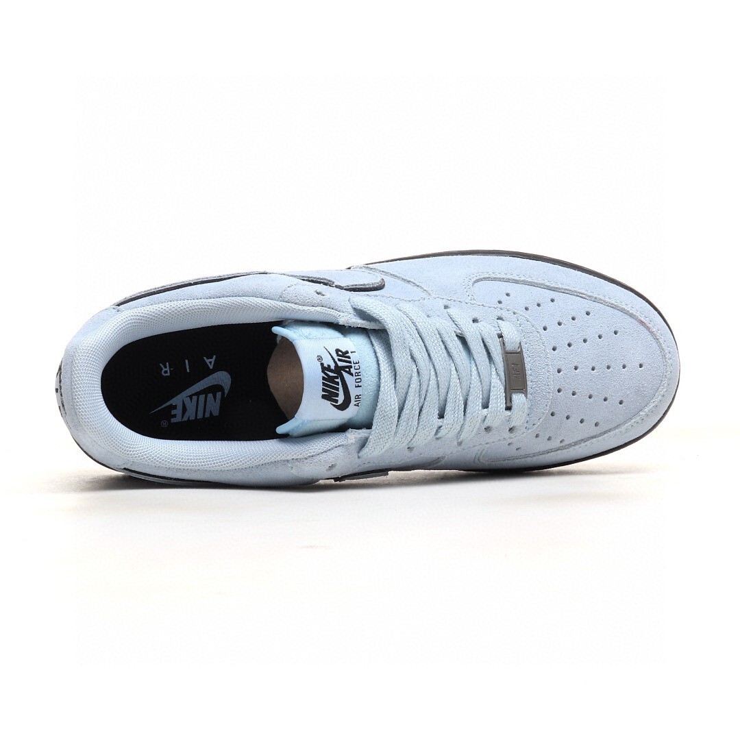 nike air force 1 - Celeste Negro