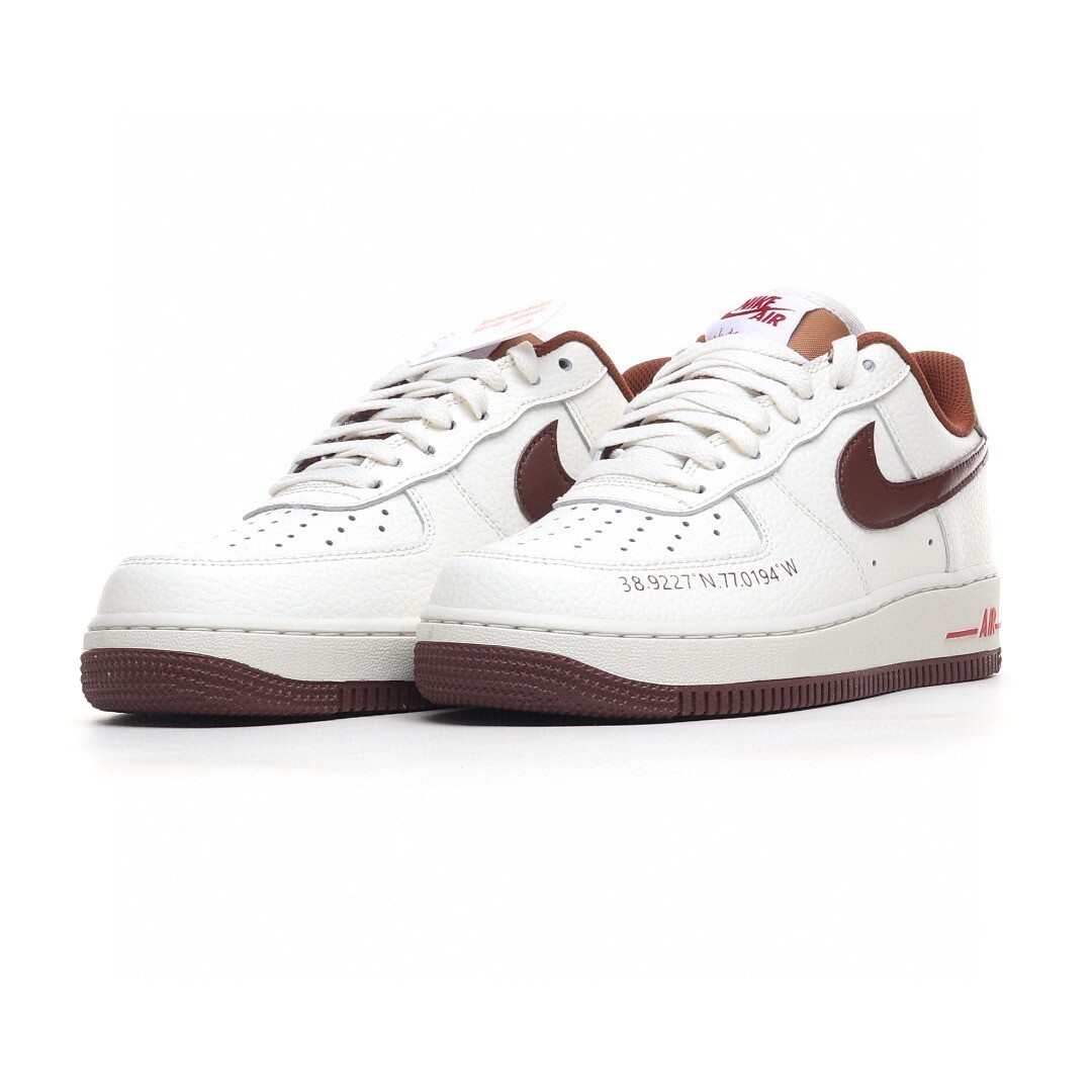 nike air force 1 - Blanco Cafe