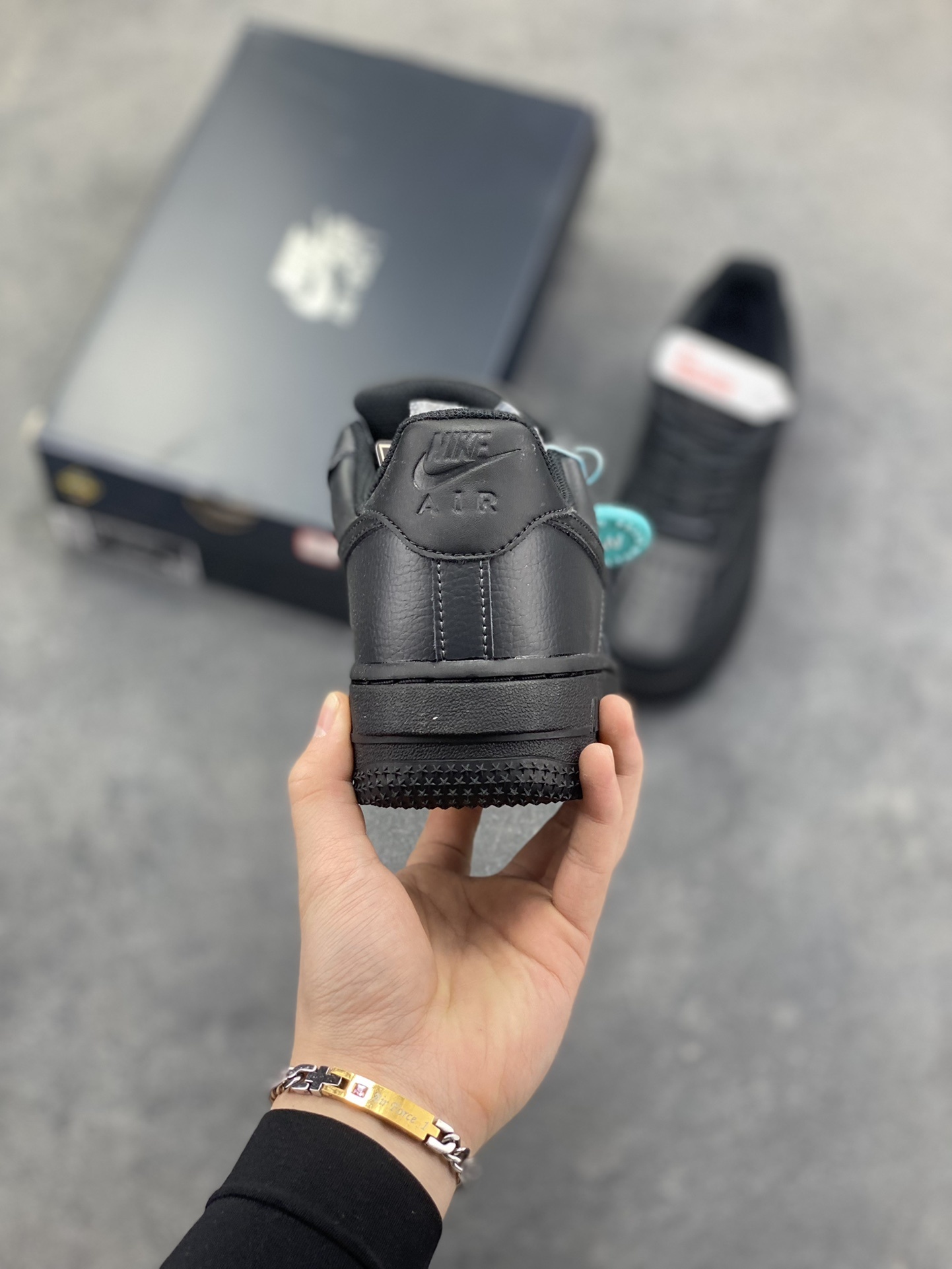 nike air force 1 - Negro