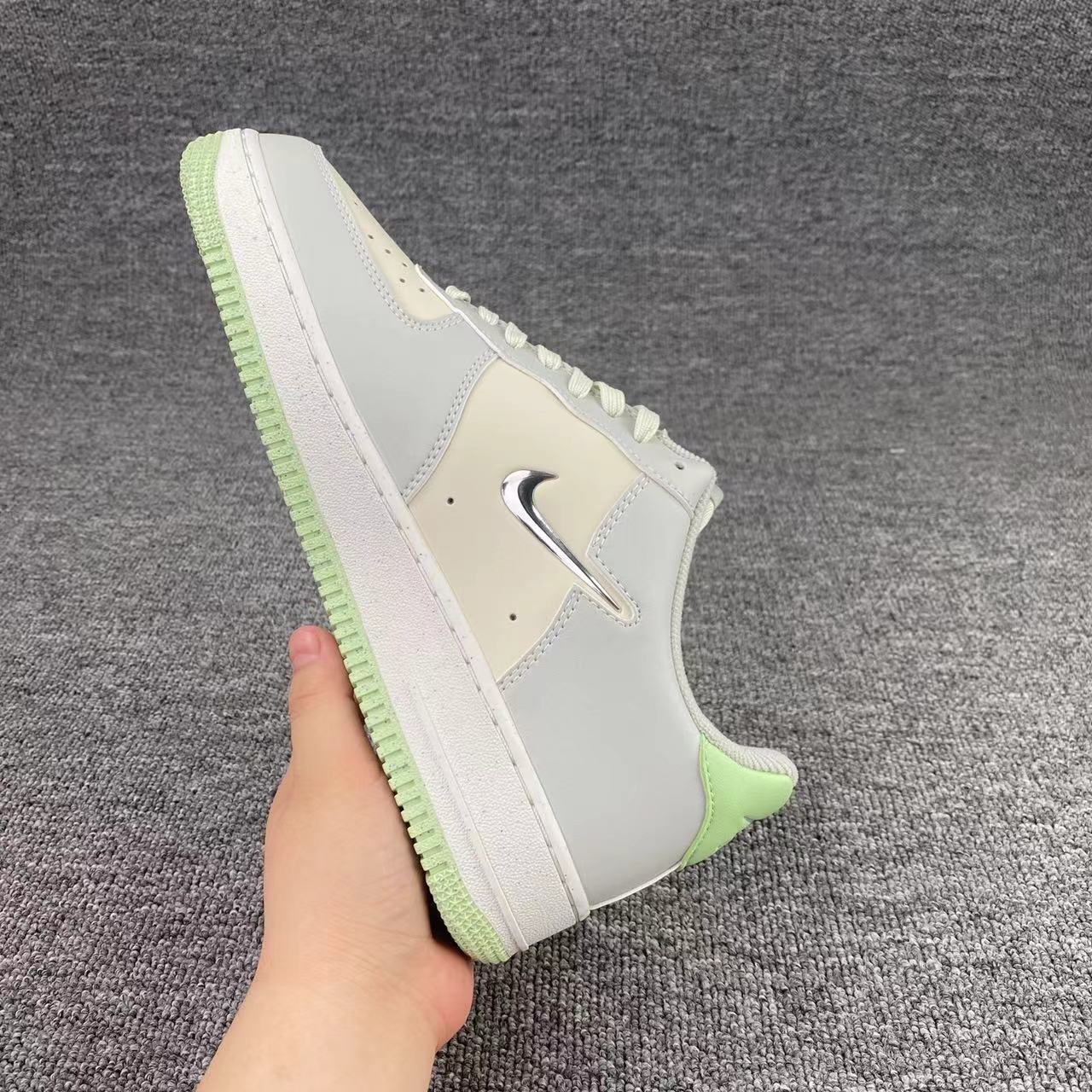 nike air force 1 - Celeste Gris