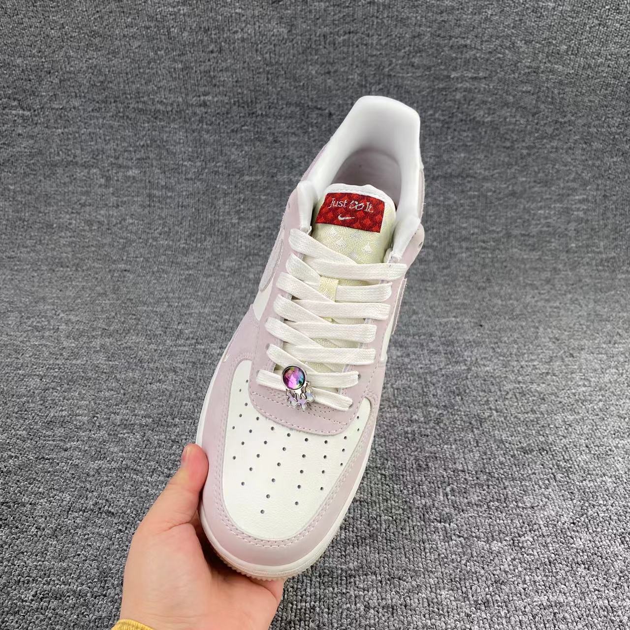 nike air force 1 - Rosado Blanco