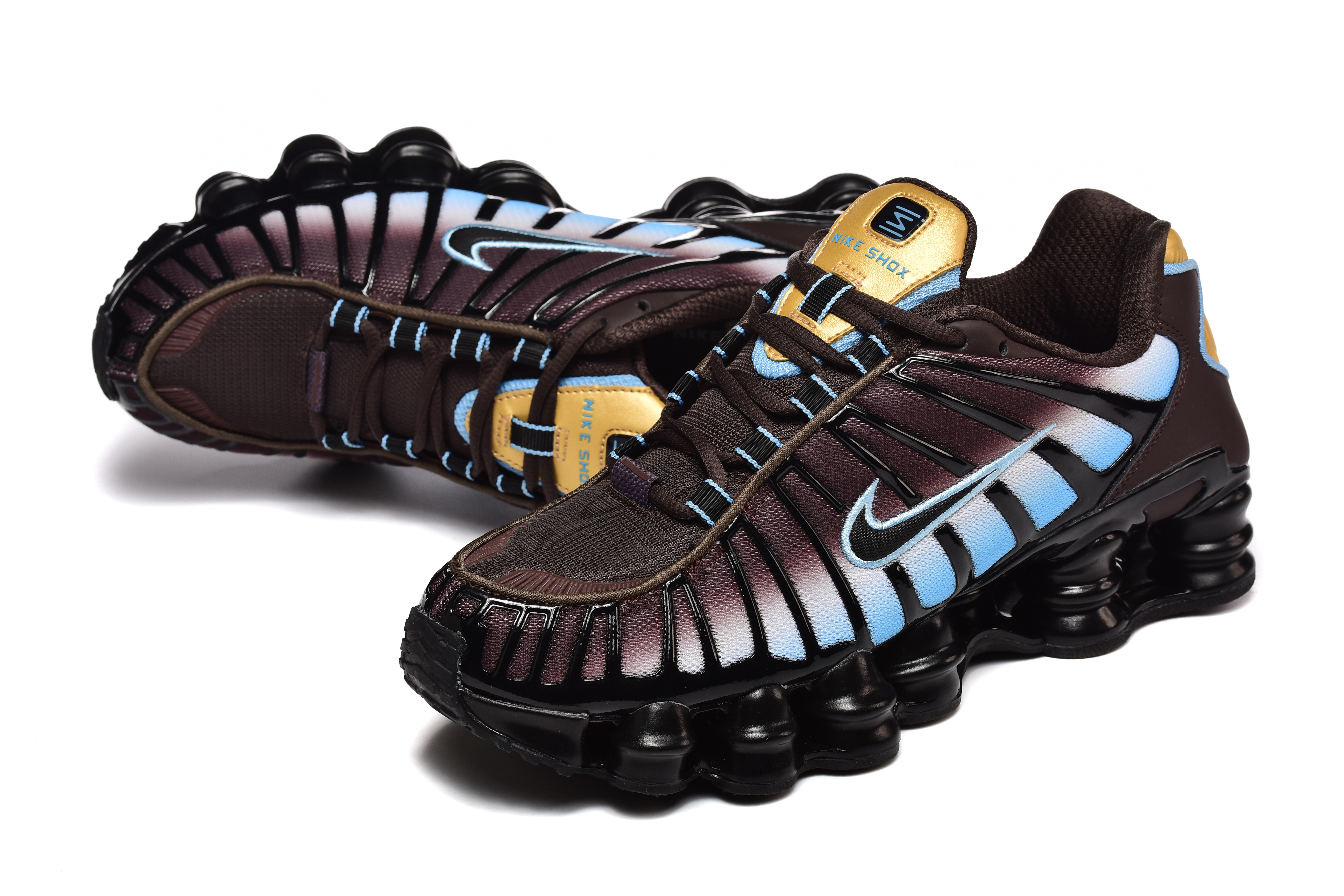 nike shox tl 2038 - Celeste Negro